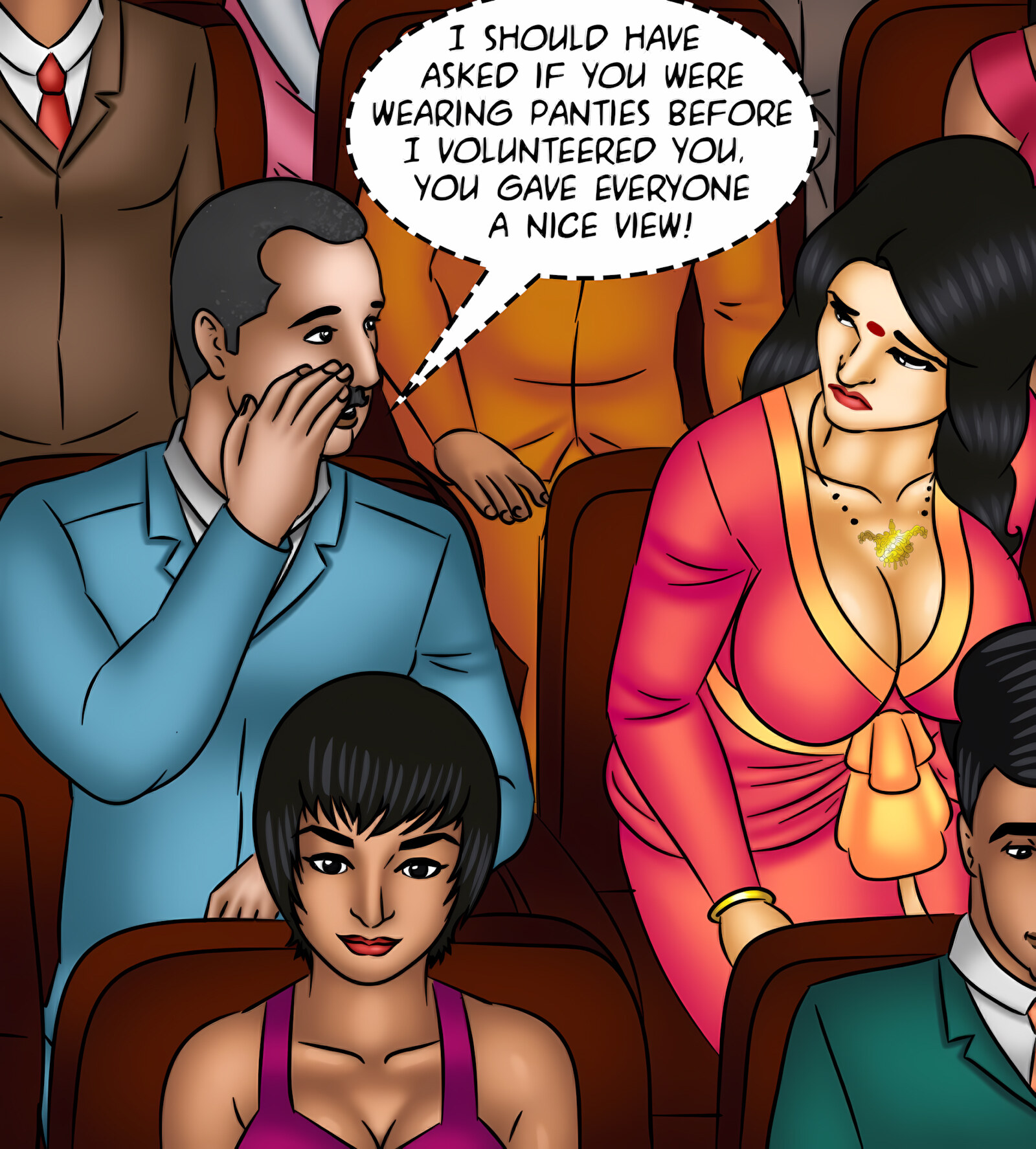 Savita Bhabhi 121-130 [Kirtu], Savita Bhabhi 126 - The Disappearing Act, page 140 of 143