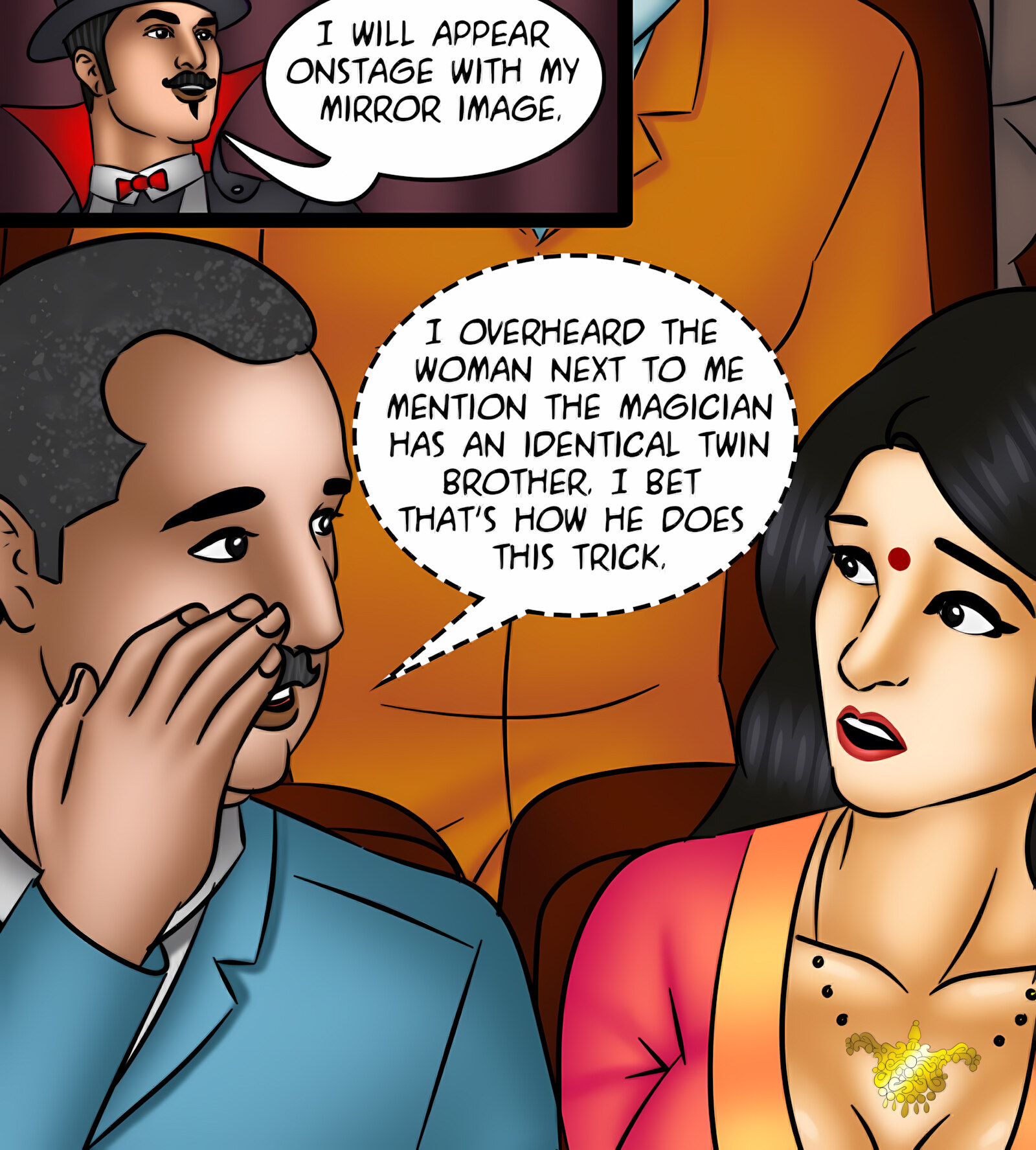 Savita Bhabhi 121-130 [Kirtu], Savita Bhabhi 126 - The Disappearing Act, page 142 of 143