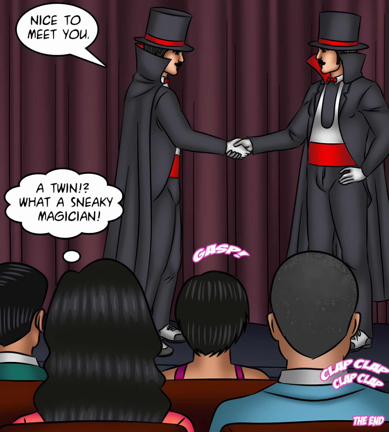 Savita Bhabhi 121-130 [Kirtu], Savita Bhabhi 126 - The Disappearing Act, page 143 of 143