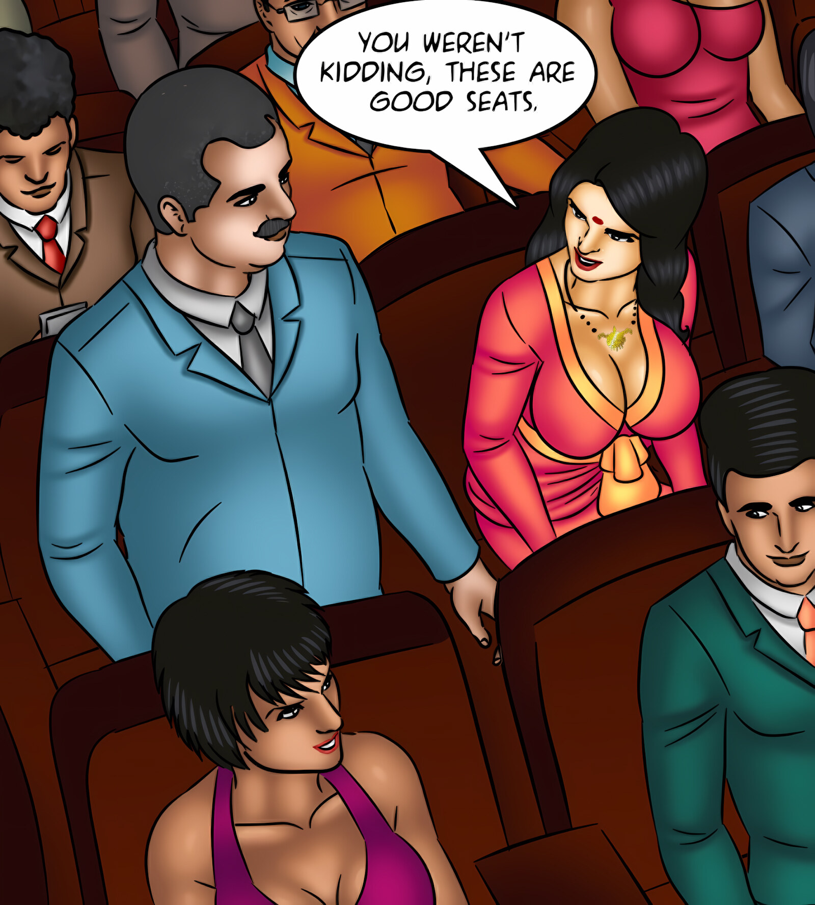 Savita Bhabhi 121-130 [Kirtu], Savita Bhabhi 126 - The Disappearing Act, page 16 of 143