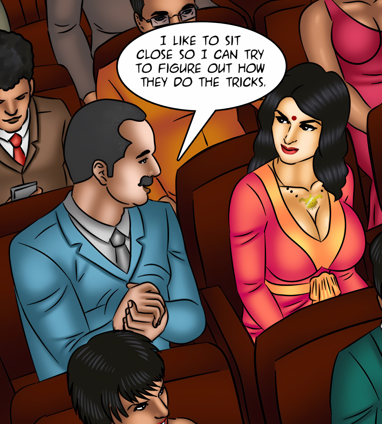 Savita Bhabhi 121-130 [Kirtu], Savita Bhabhi 126 - The Disappearing Act, page 17 of 143