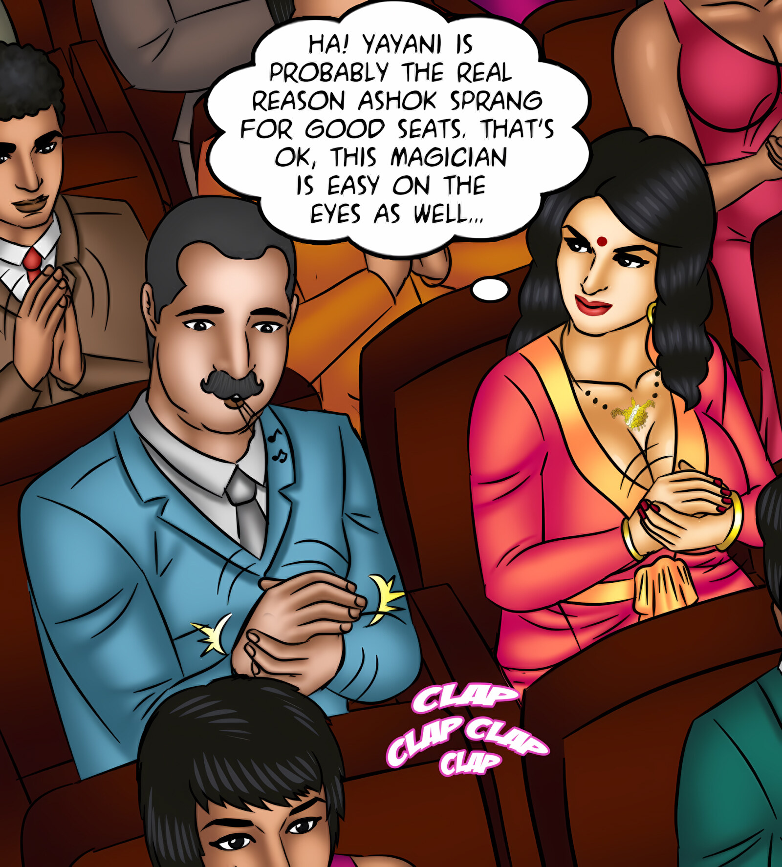 Savita Bhabhi 121-130 [Kirtu], Savita Bhabhi 126 - The Disappearing Act, page 24 of 143
