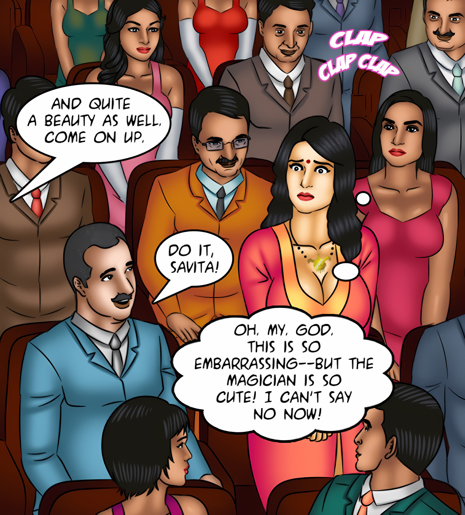 Savita Bhabhi 121-130 [Kirtu], Savita Bhabhi 126 - The Disappearing Act, page 28 of 143