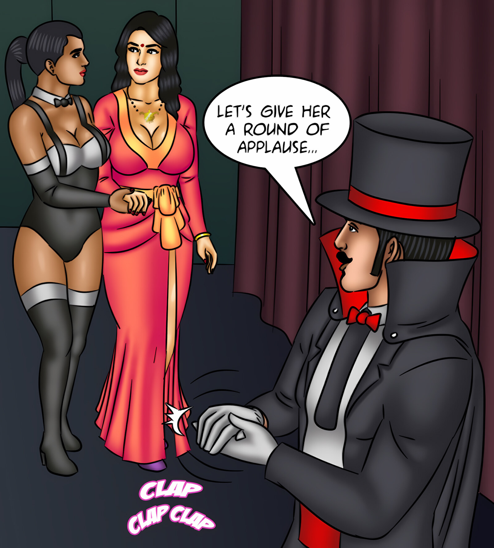Savita Bhabhi 121-130 [Kirtu], Savita Bhabhi 126 - The Disappearing Act, page 29 of 143