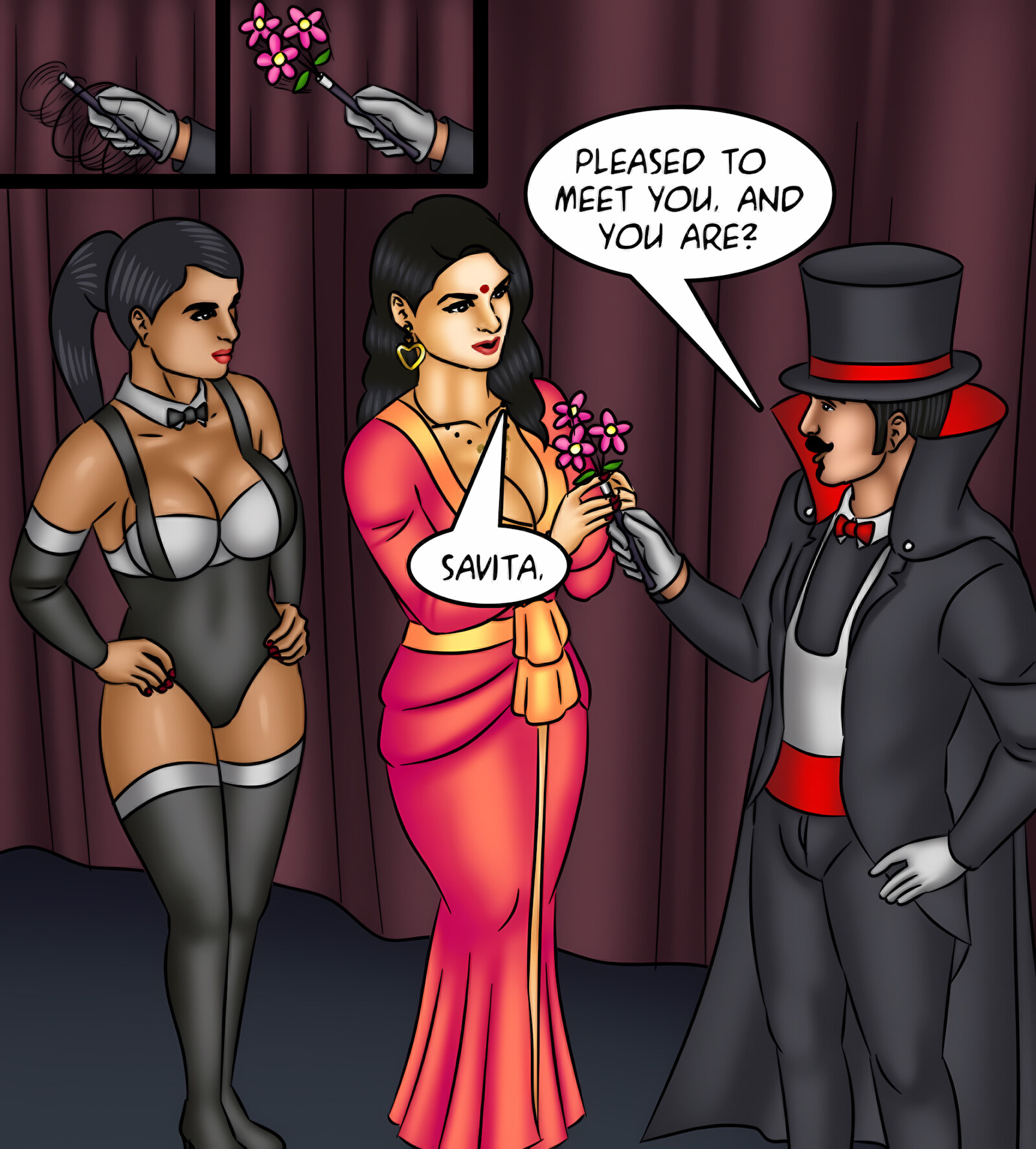 Savita Bhabhi 121-130 [Kirtu], Savita Bhabhi 126 - The Disappearing Act, page 30 of 143