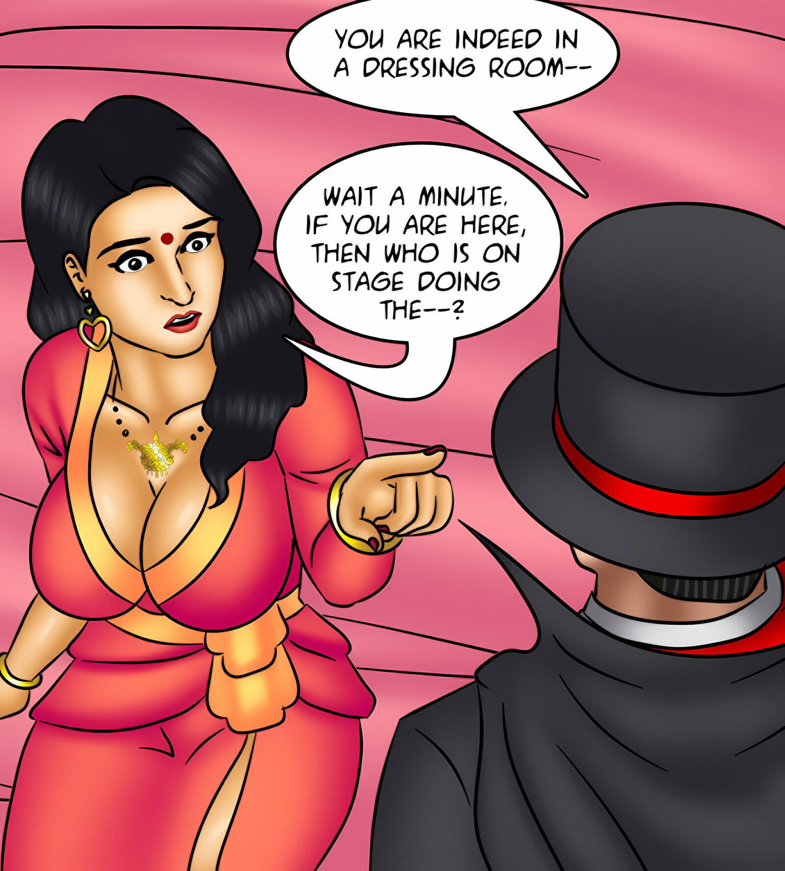 Savita Bhabhi 121-130 [Kirtu], Savita Bhabhi 126 - The Disappearing Act, page 48 of 143