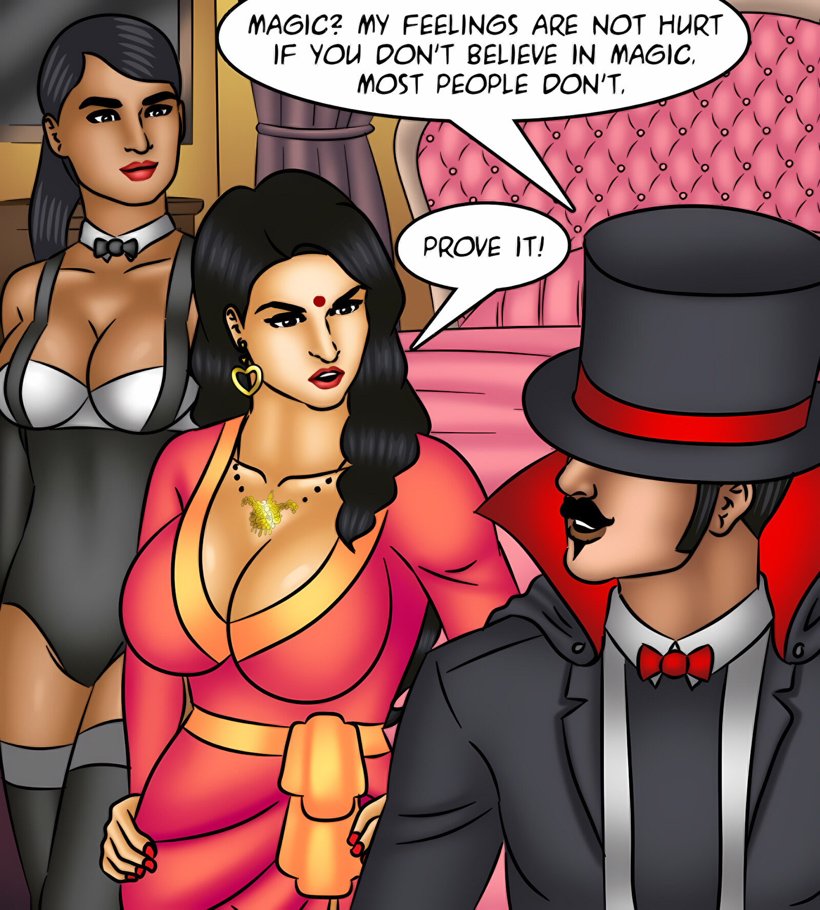 Savita Bhabhi 121-130 [Kirtu], Savita Bhabhi 126 - The Disappearing Act, page 52 of 143