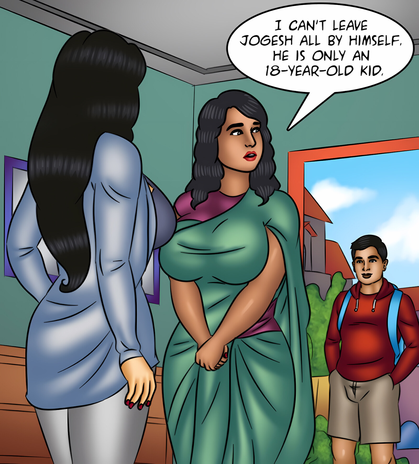 Savita Bhabhi 121-130 [Kirtu], Savita Bhabhi 125 - Raging Boner, page 11 of 142