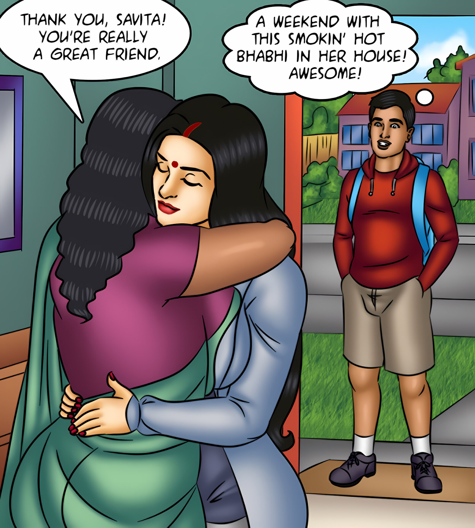 Savita Bhabhi 121-130 [Kirtu], Savita Bhabhi 125 - Raging Boner, page 13 of 142