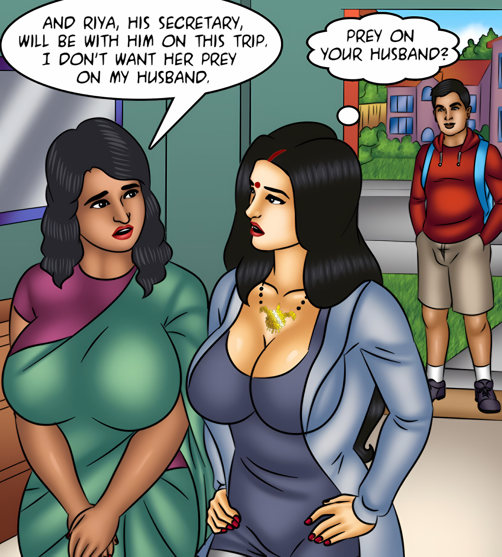 Savita Bhabhi 121-130 [Kirtu], Savita Bhabhi 125 - Raging Boner, page 7 of 142