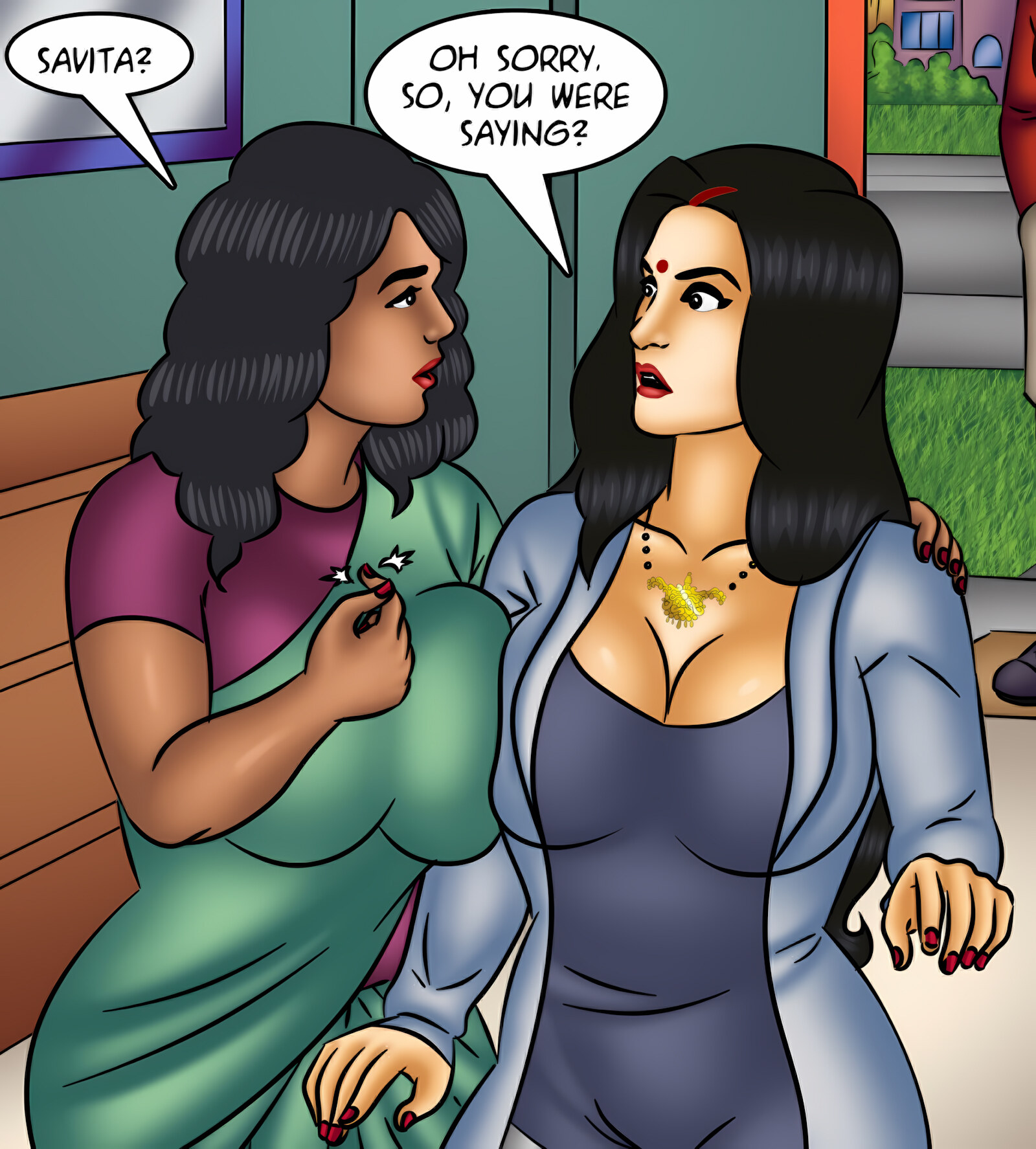 Savita Bhabhi 121-130 [Kirtu], Savita Bhabhi 125 - Raging Boner, page 9 of 142