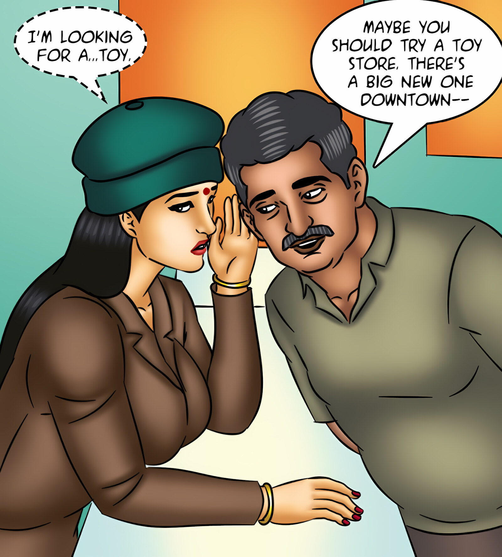 Savita Bhabhi 121-130 [Kirtu], Savita Bhabhi 124 - Orgasm-shopping, page 41 of 142