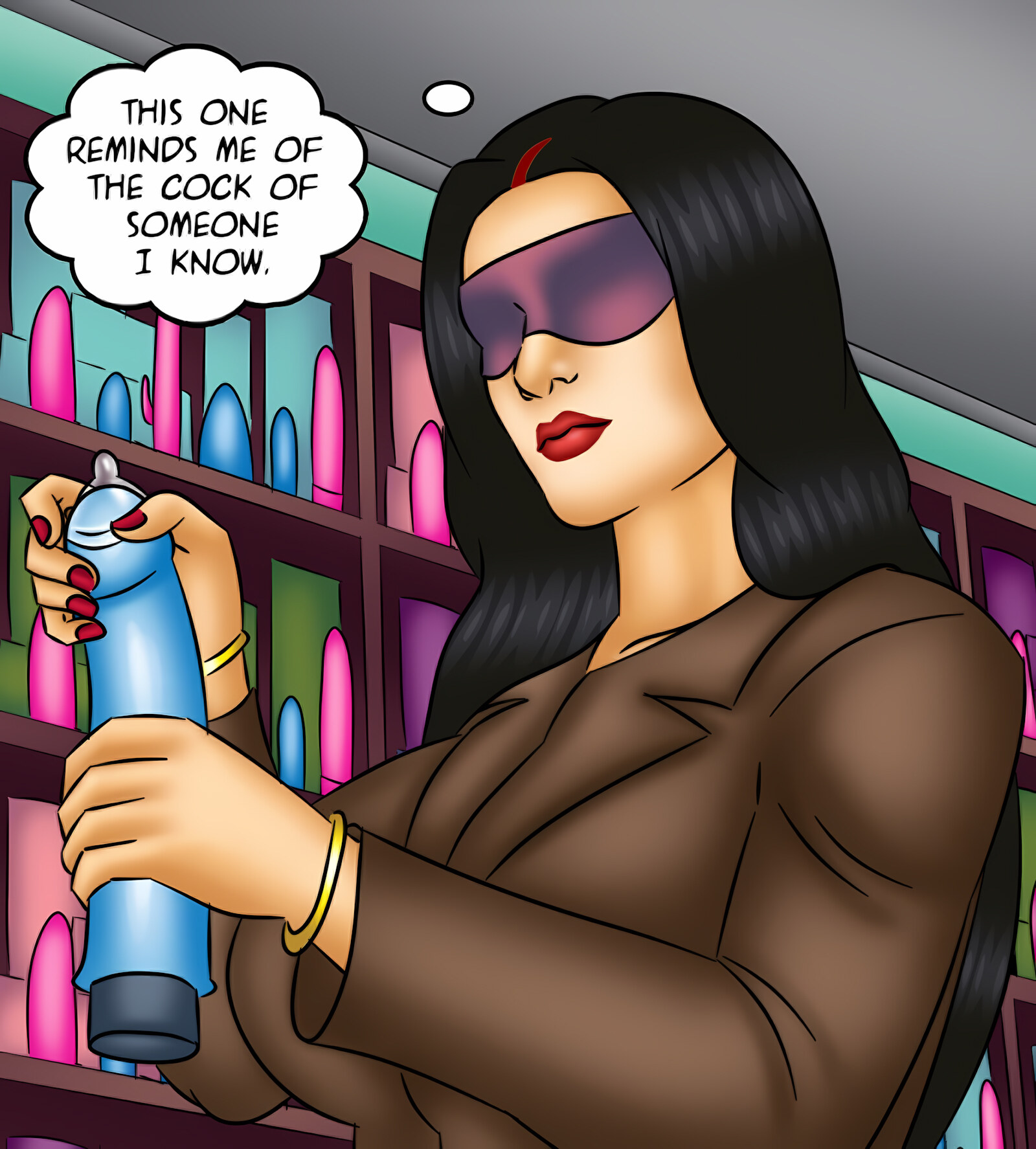 Savita Bhabhi 121-130 [Kirtu], Savita Bhabhi 124 - Orgasm-shopping, page 59 of 142