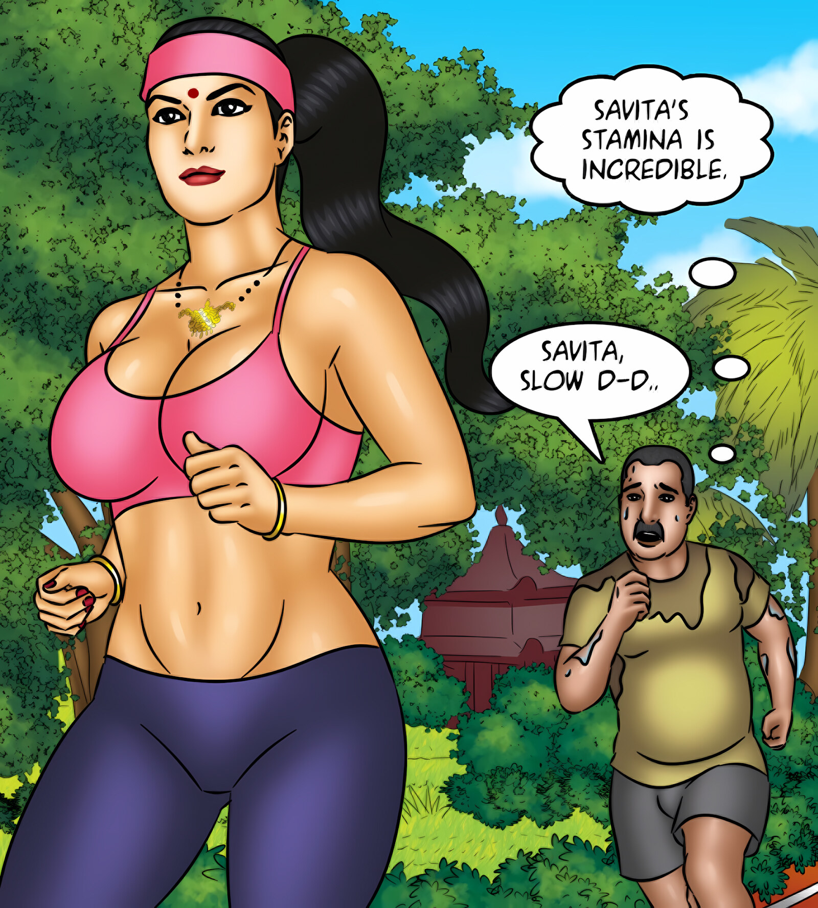 Savita Bhabhi 121-130 [Kirtu], Savita Bhabhi 123 - Yogasutra, page 23 of 143