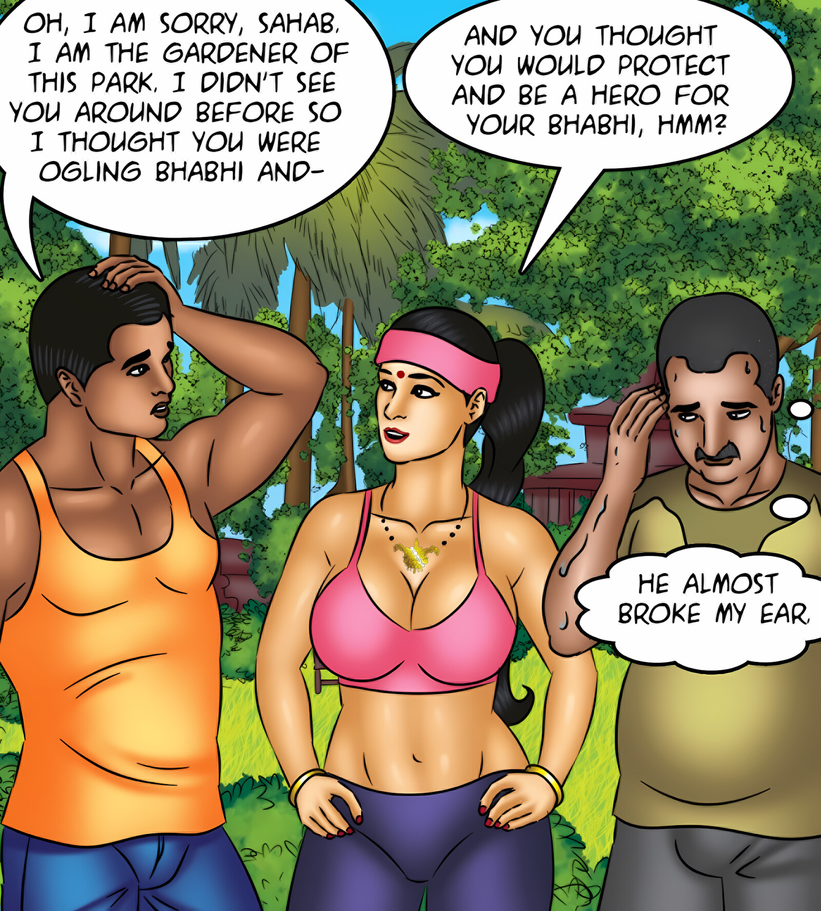 Savita Bhabhi 121-130 [Kirtu], Savita Bhabhi 123 - Yogasutra, page 28 of 143