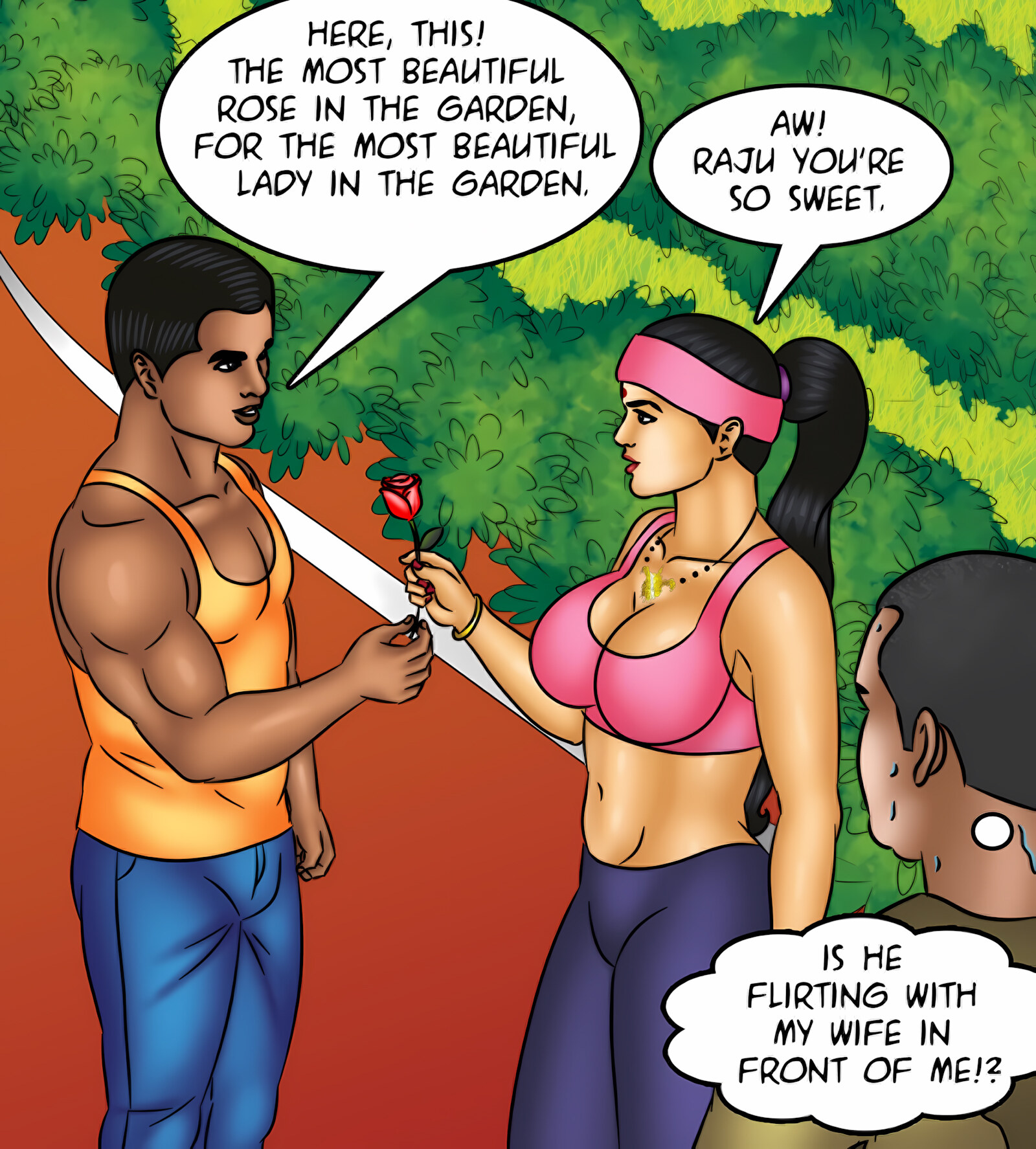 Savita Bhabhi 121-130 [Kirtu], Savita Bhabhi 123 - Yogasutra, page 31 of 143