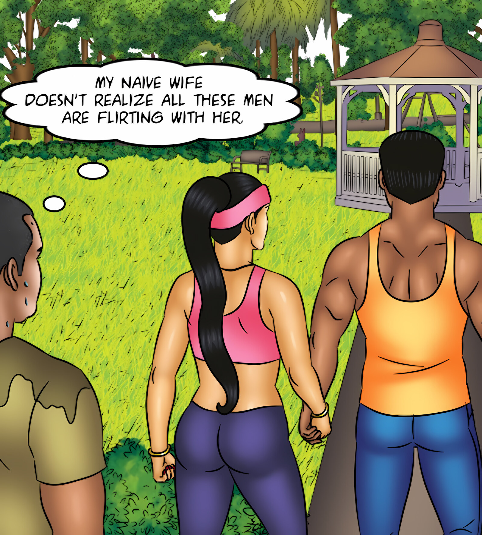 Savita Bhabhi 121-130 [Kirtu], Savita Bhabhi 123 - Yogasutra, page 33 of 143