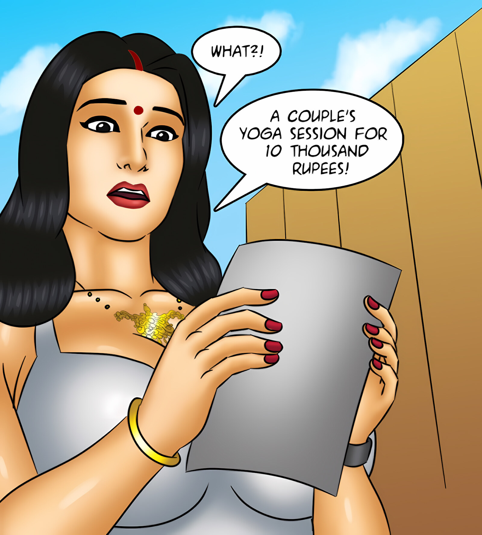 Savita Bhabhi 121-130 [Kirtu], Savita Bhabhi 123 - Yogasutra, page 41 of 143
