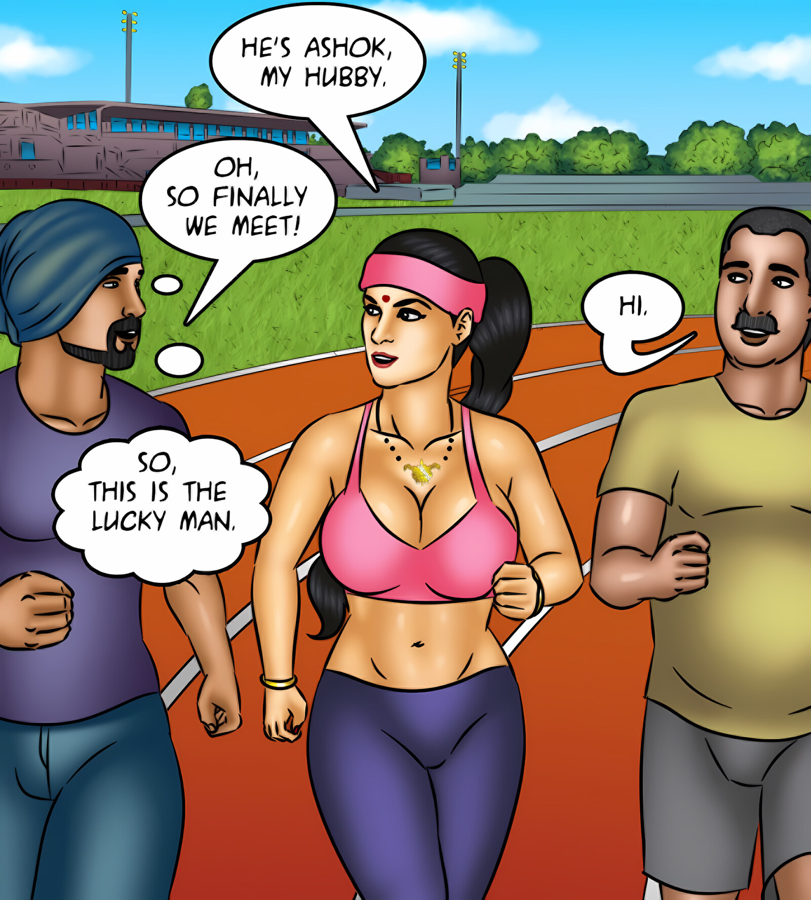 Savita Bhabhi 121-130 [Kirtu], Savita Bhabhi 123 - Yogasutra, page 8 of 143