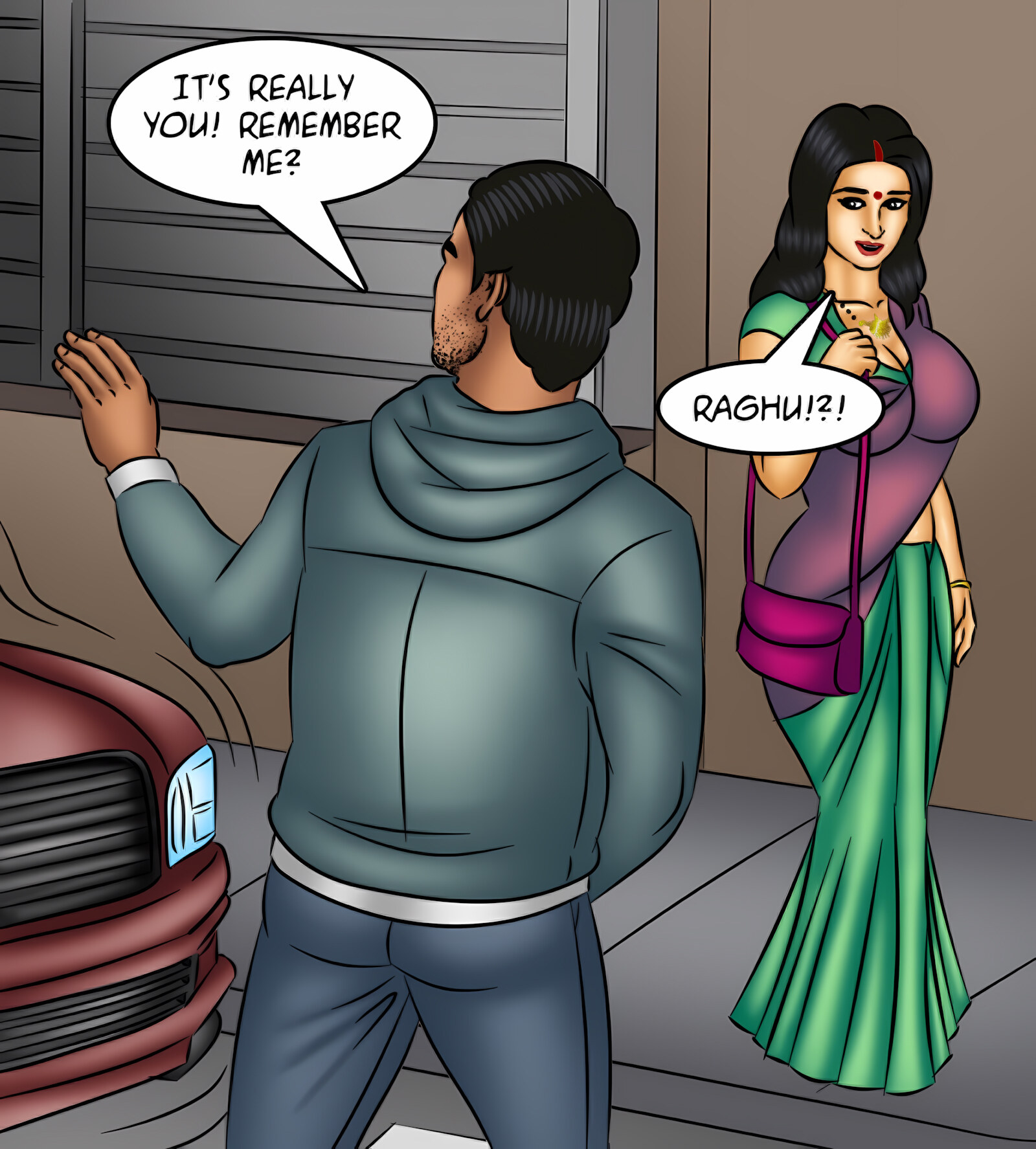 Savita Bhabhi 121-130 [Kirtu], Savita Bhabhi 122 - Time Machine, page 34 of 143