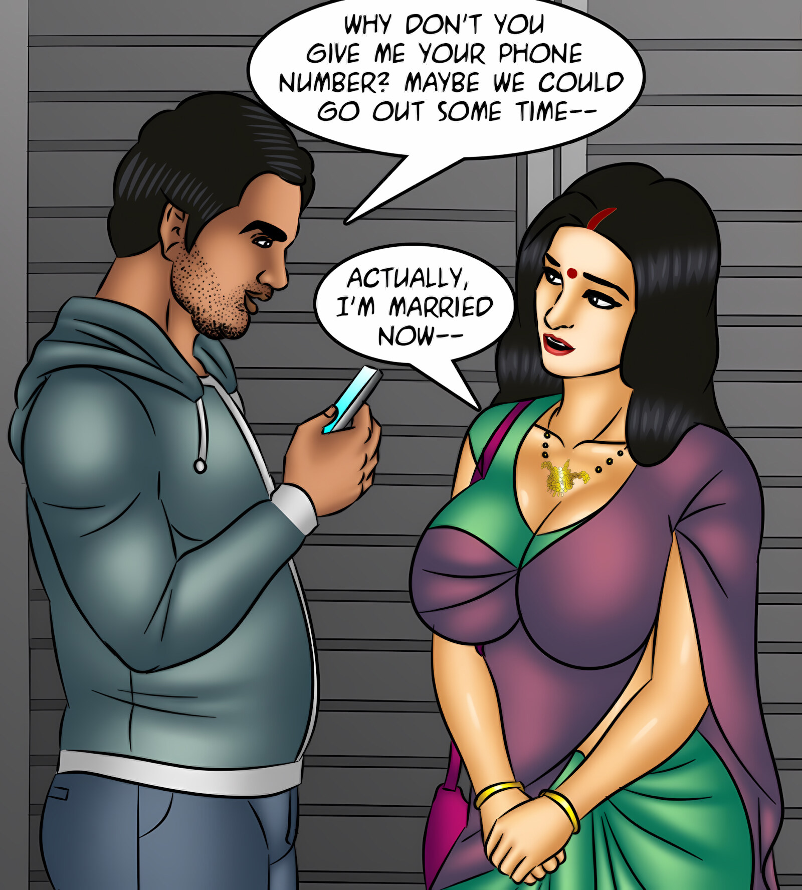 Savita Bhabhi 121-130 [Kirtu], Savita Bhabhi 122 - Time Machine, page 37 of 143