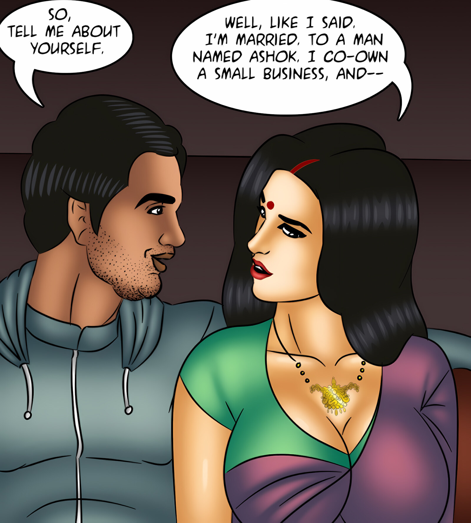 Savita Bhabhi 121-130 [Kirtu], Savita Bhabhi 122 - Time Machine, page 45 of 143