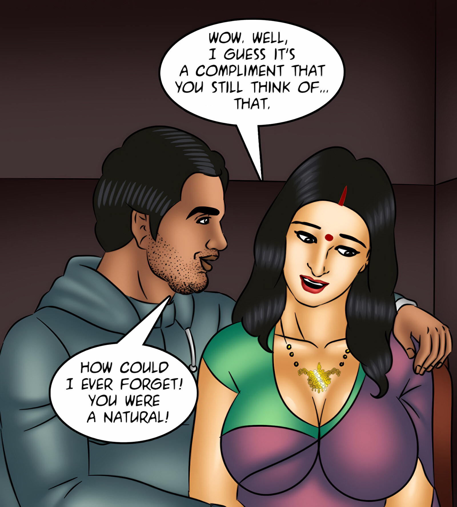 Savita Bhabhi 121-130 [Kirtu], Savita Bhabhi 122 - Time Machine, page 48 of 143