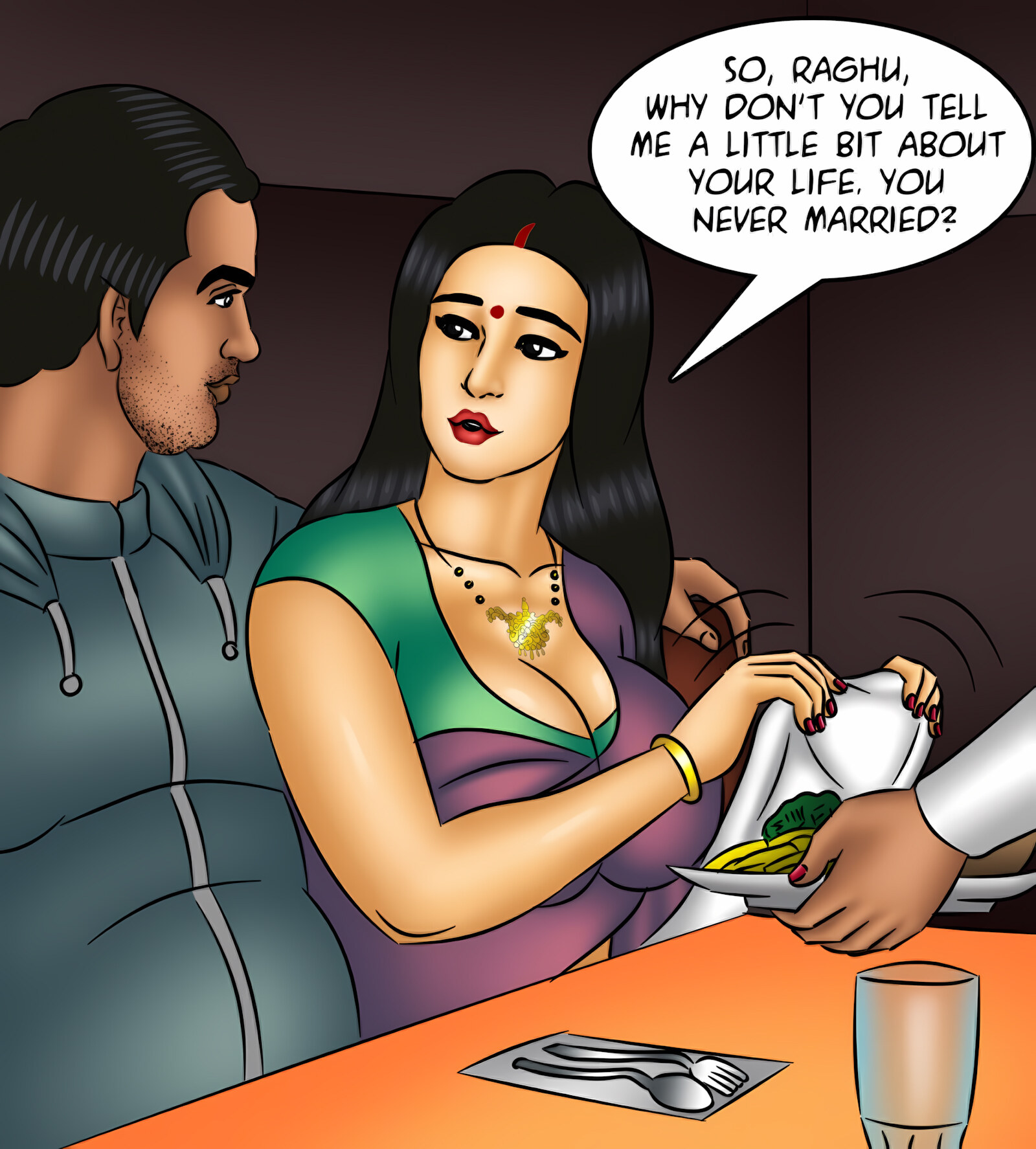 Savita Bhabhi 121-130 [Kirtu], Savita Bhabhi 122 - Time Machine, page 49 of 143