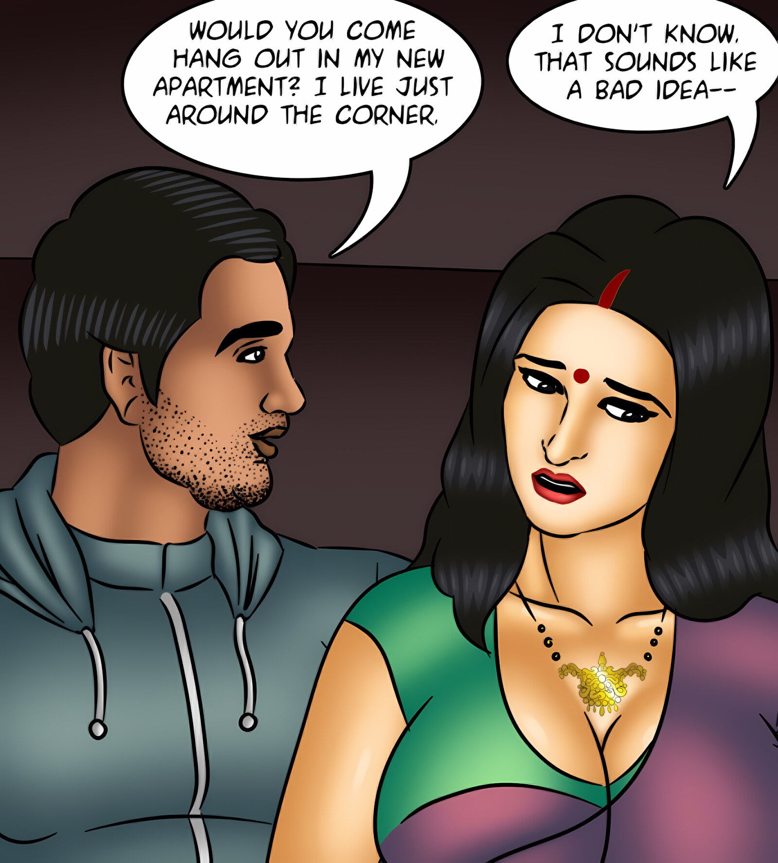 Savita Bhabhi 121-130 [Kirtu], Savita Bhabhi 122 - Time Machine, page 60 of 143