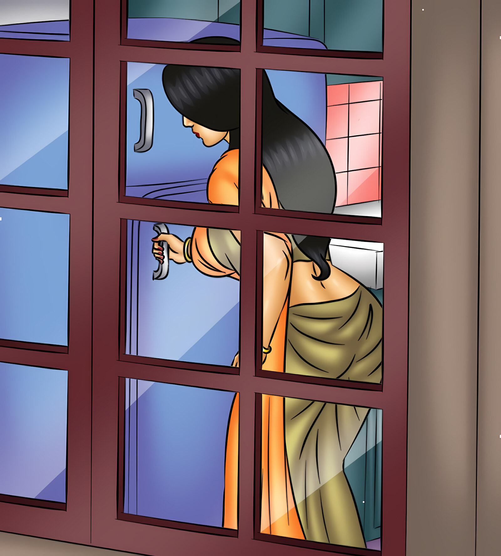 Savita Bhabhi 121-130 [Kirtu], Savita Bhabhi 121 - The Queen of Desires, page 2 of 146