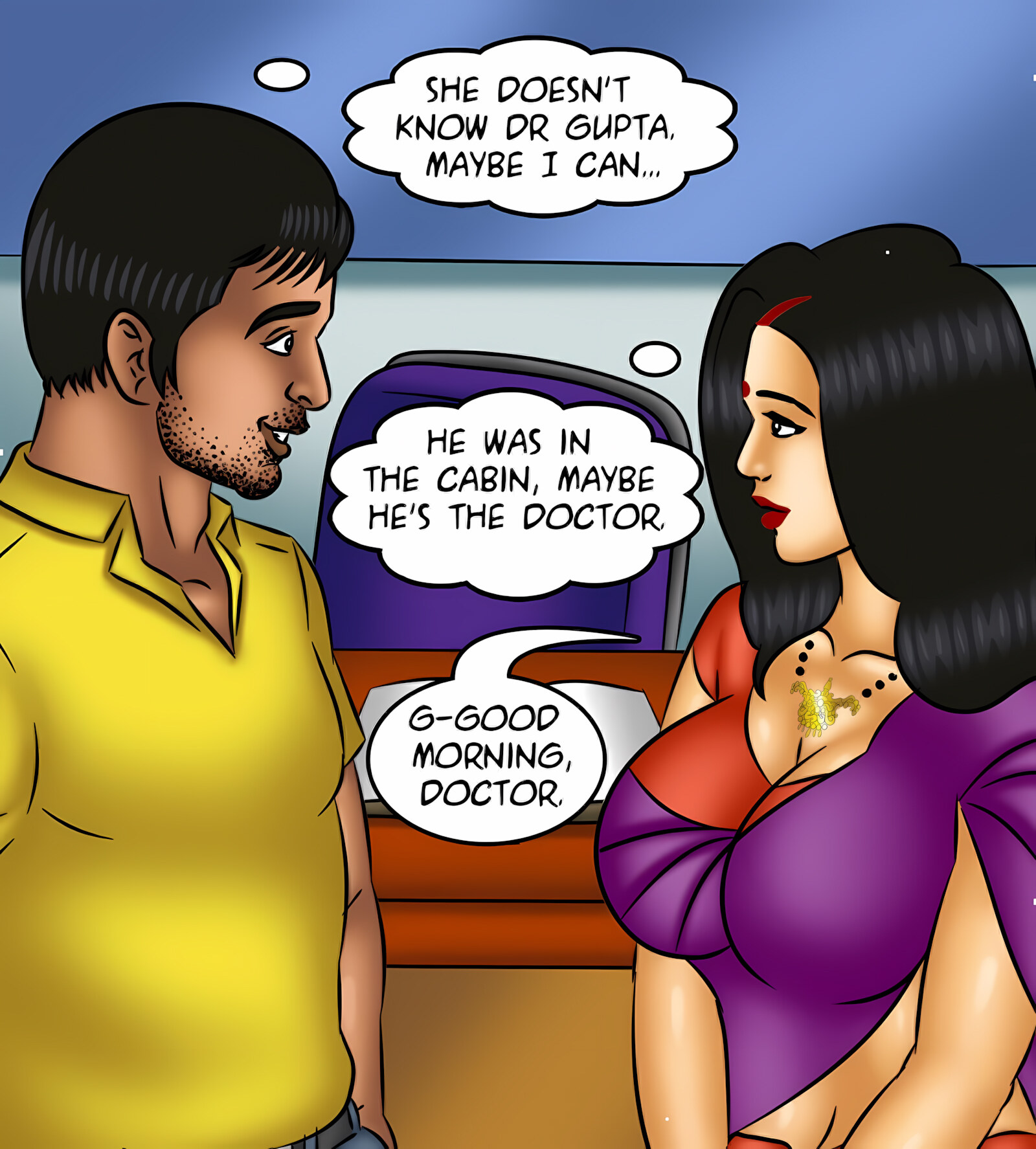 Savita Bhabhi 121-130 [Kirtu], Savita Bhabhi 121 - The Queen of Desires, page 50 of 146