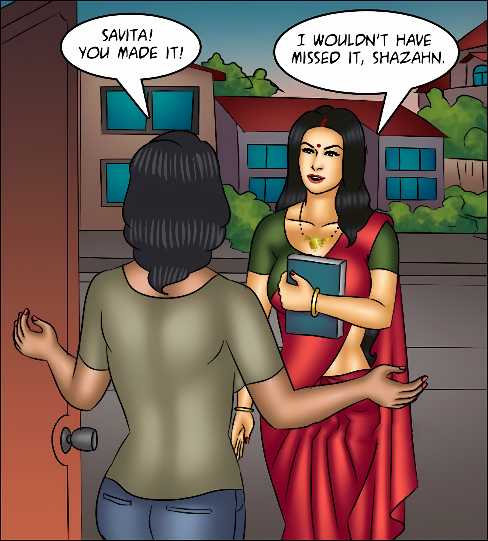 Savita Bhabhi 131-140 [Kirtu], Savita Bhabhi 140 - Sticky Pages, page 38 of 144
