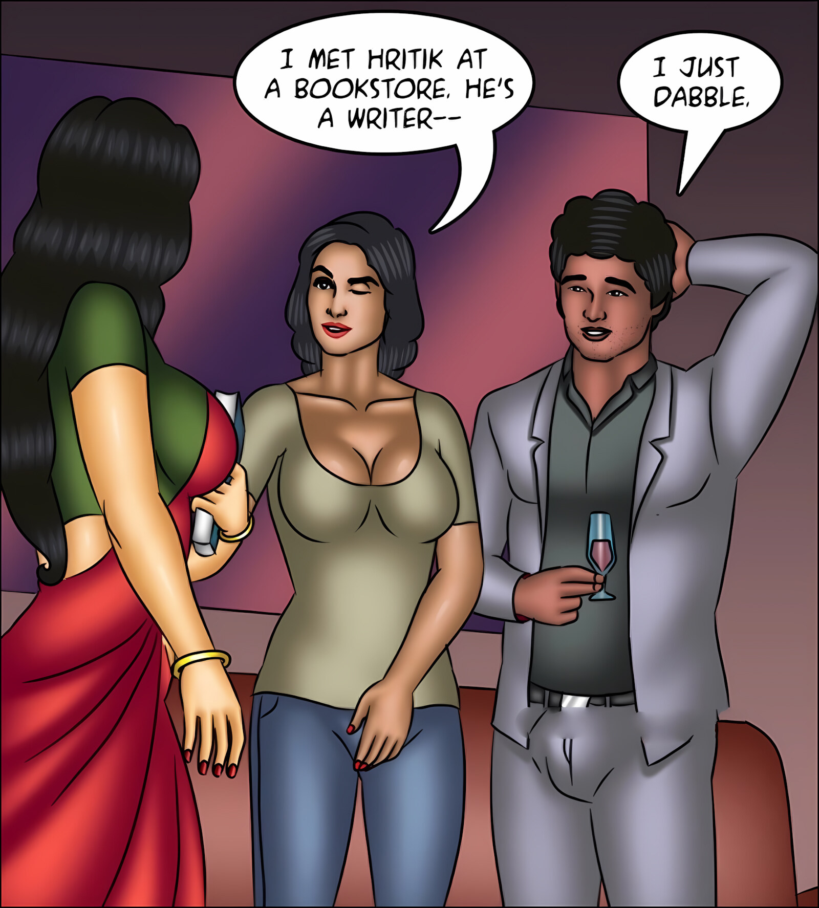 Savita Bhabhi 131-140 [Kirtu], Savita Bhabhi 140 - Sticky Pages, page 42 of 144