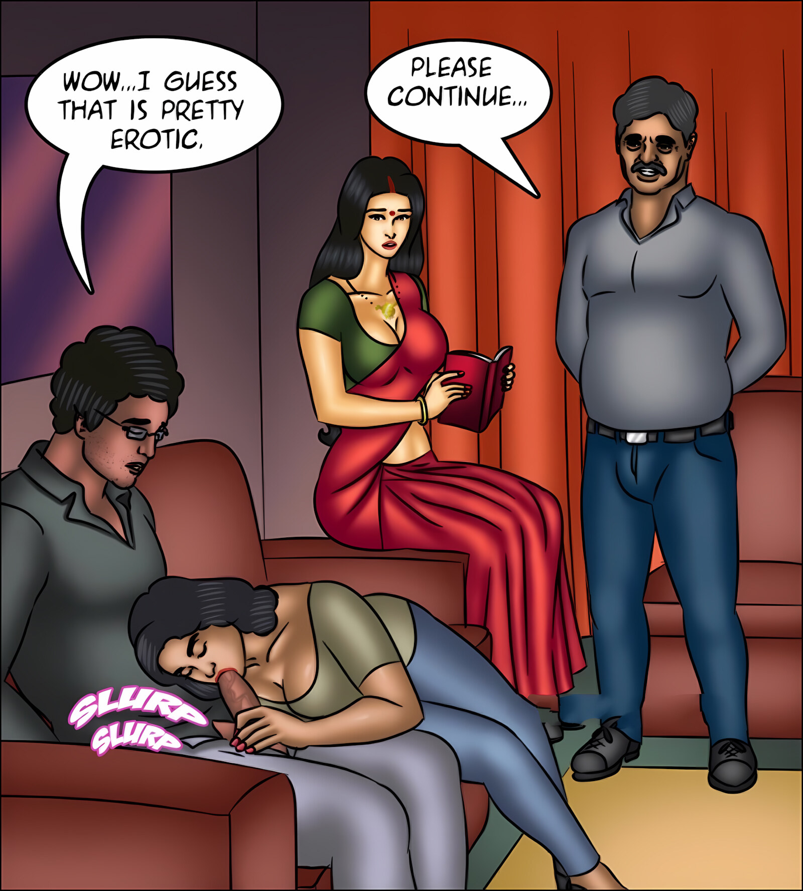 Savita Bhabhi 131-140 [Kirtu], Savita Bhabhi 140 - Sticky Pages, page 63 of 144
