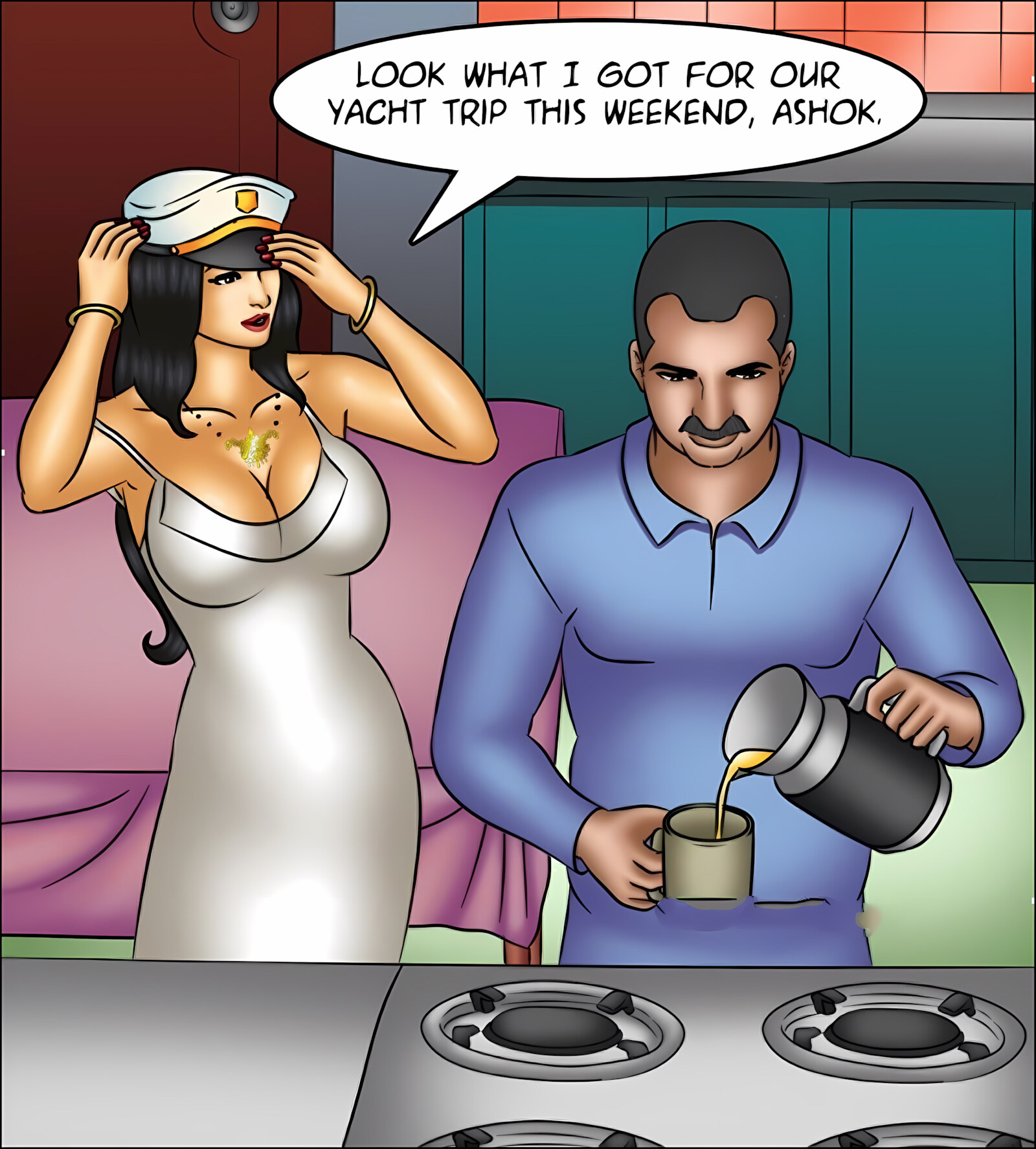 Savita Bhabhi 131-140 [Kirtu], Savita Bhabhi 139 - The Perfect Storm, page 2 of 142