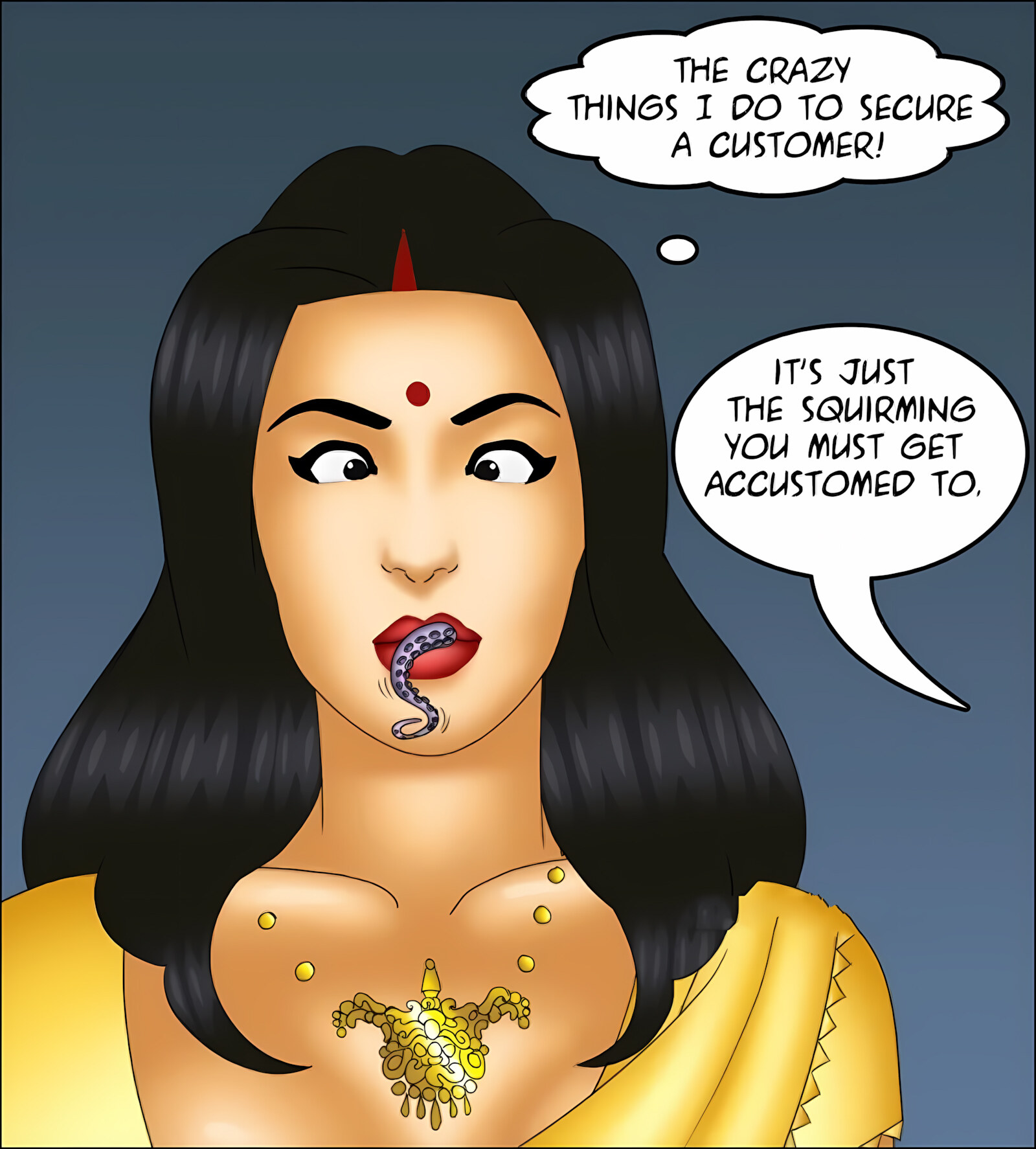 Savita Bhabhi 131-140 [Kirtu], Savita Bhabhi 138 - Aphrodisiac Snack, page 54 of 142