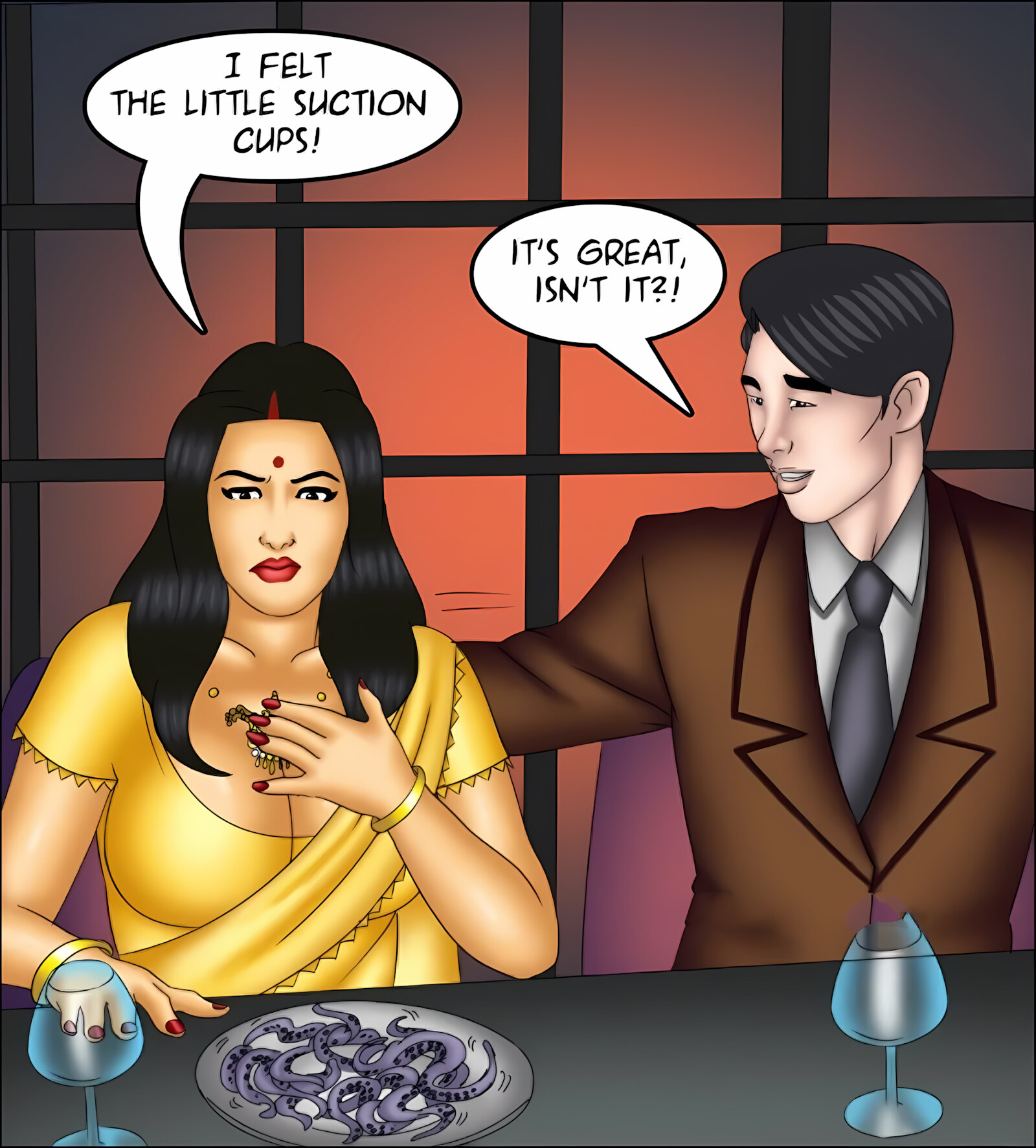 Savita Bhabhi 131-140 [Kirtu], Savita Bhabhi 138 - Aphrodisiac Snack, page 55 of 142