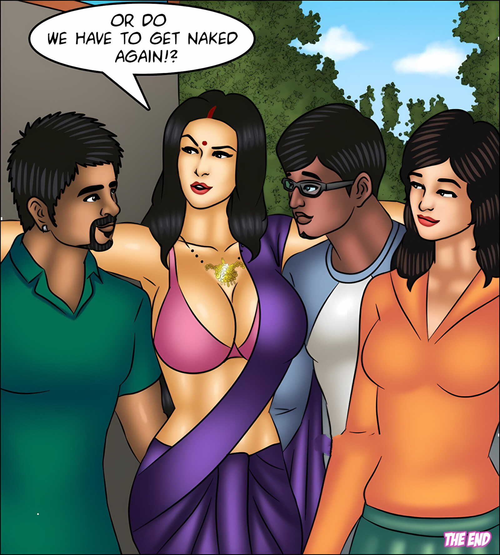 Savita Bhabhi 131-140 [Kirtu], Savita Bhabhi 137 - Back to College, page 142 of 142