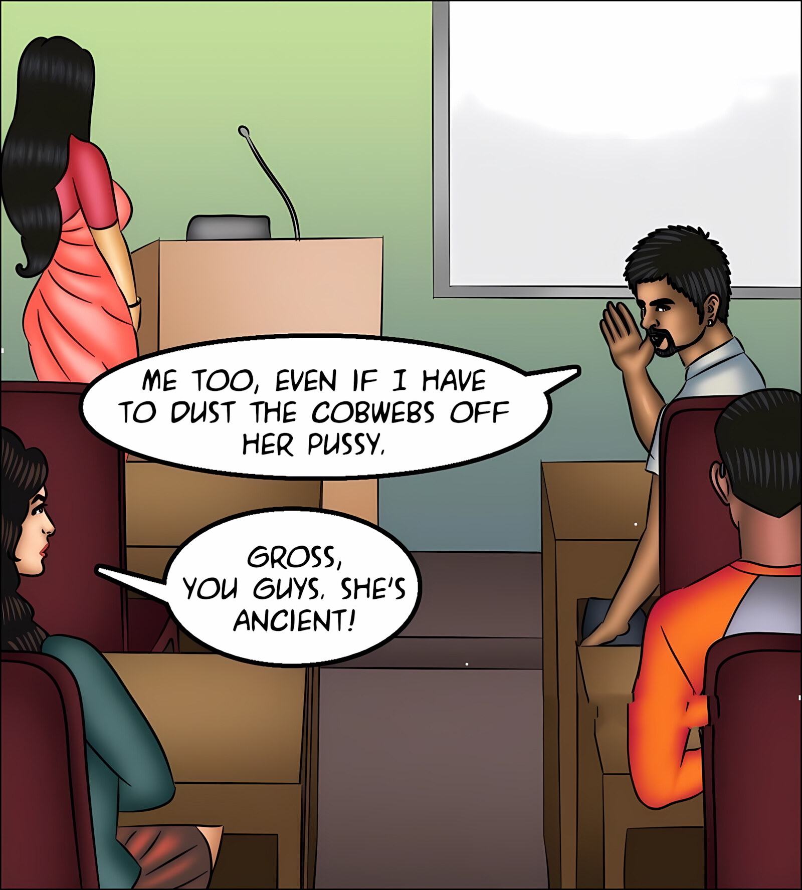 Savita Bhabhi 131-140 [Kirtu], Savita Bhabhi 137 - Back to College, page 50 of 142