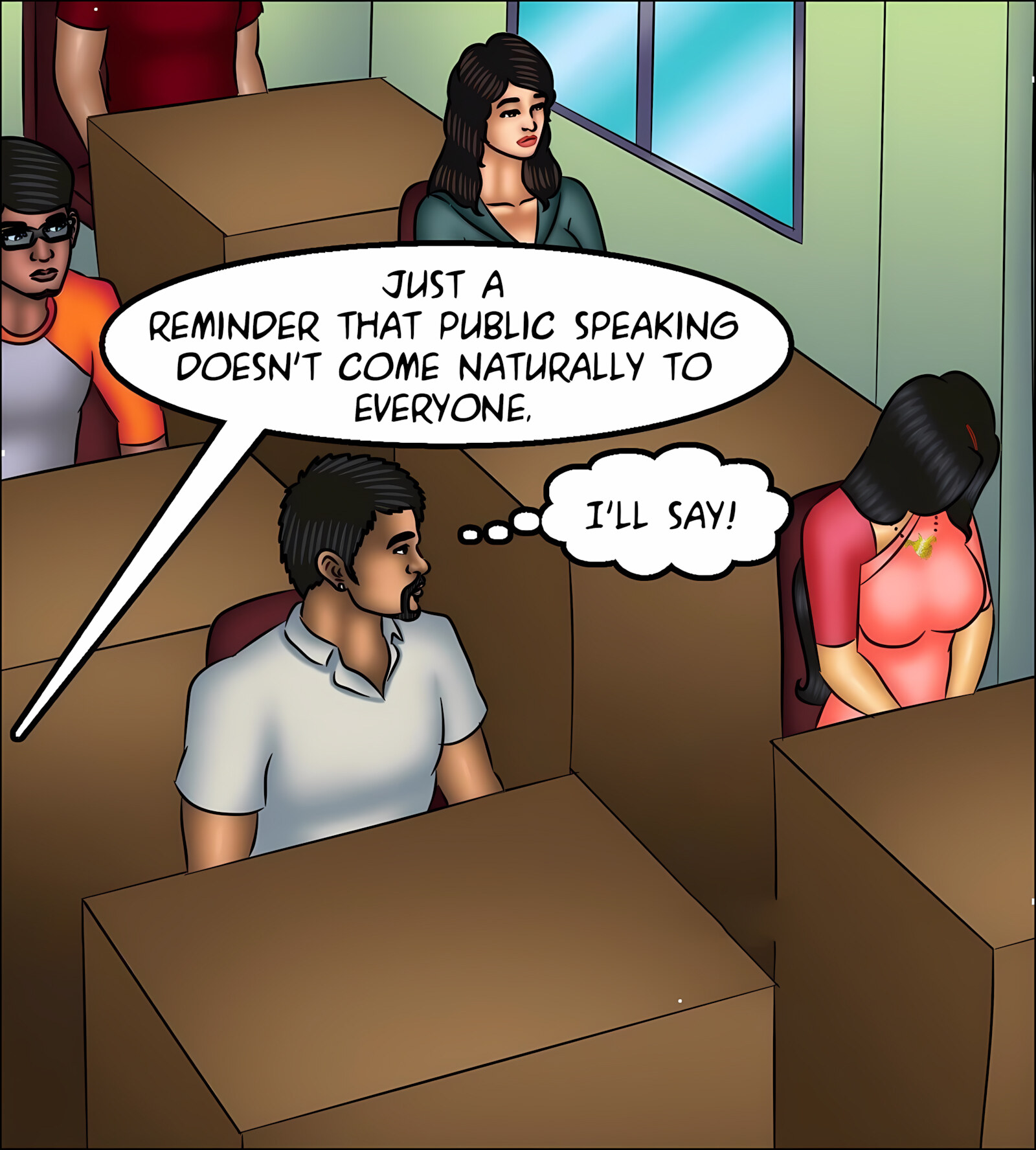 Savita Bhabhi 131-140 [Kirtu], Savita Bhabhi 137 - Back to College, page 70 of 142