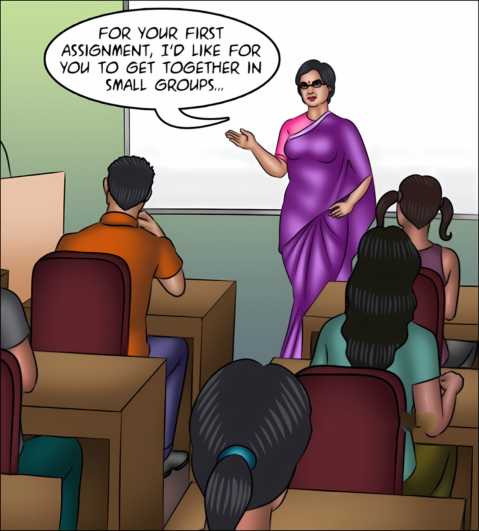 Savita Bhabhi 131-140 [Kirtu], Savita Bhabhi 137 - Back to College, page 72 of 142