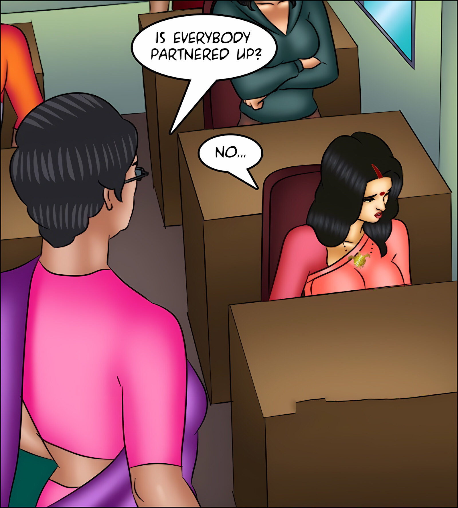 Savita Bhabhi 131-140 [Kirtu], Savita Bhabhi 137 - Back to College, page 74 of 142