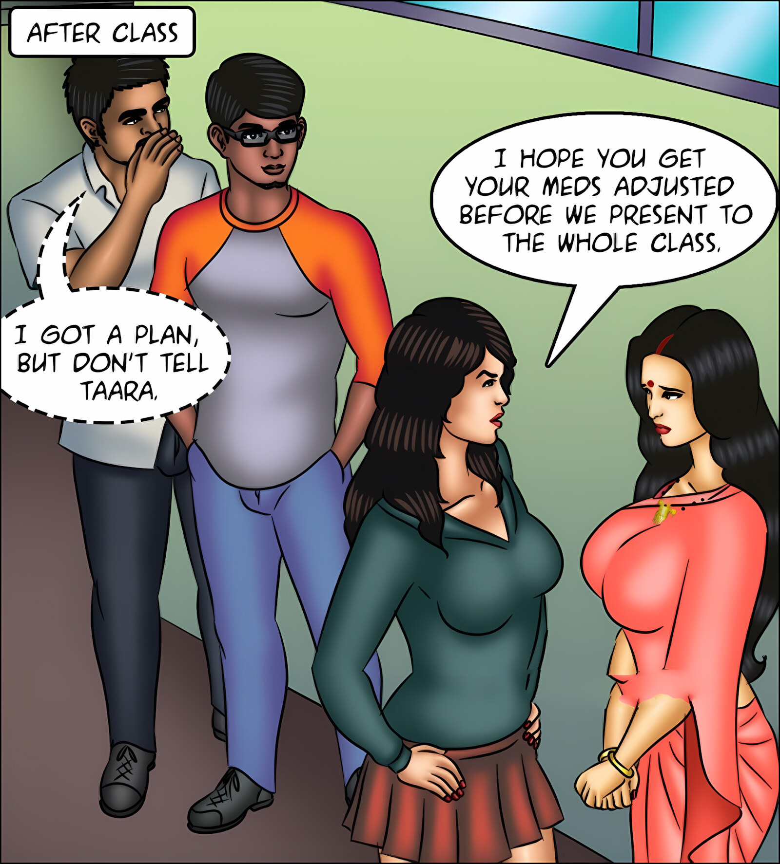 Savita Bhabhi 131-140 [Kirtu], Savita Bhabhi 137 - Back to College, page 76 of 142