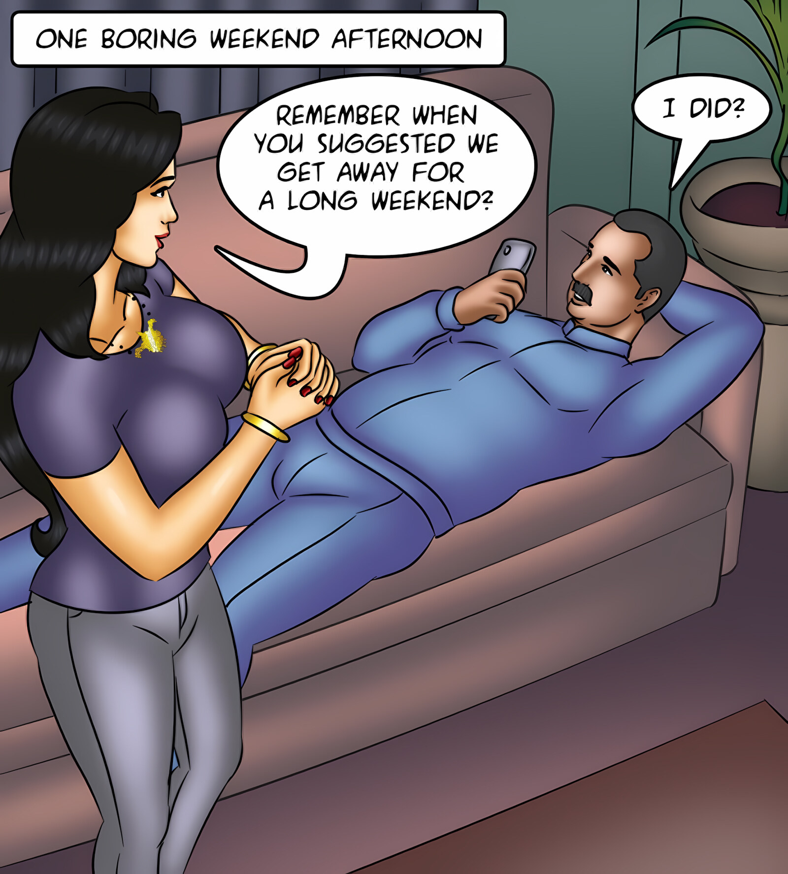 Savita Bhabhi 131-140 [Kirtu], Savita Bhabhi 136 - Choco-Holic, page 2 of 142