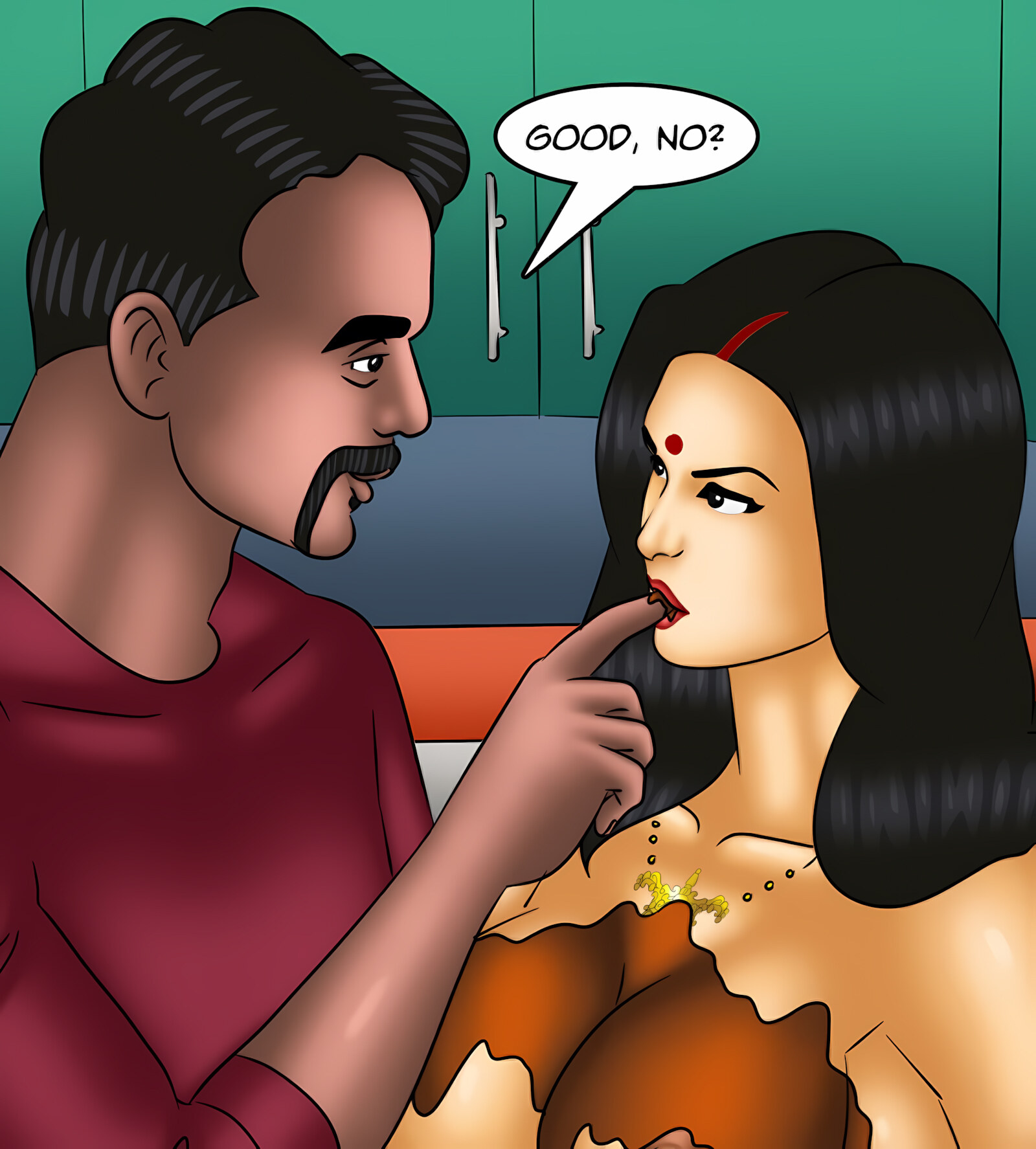 Savita Bhabhi 131-140 [Kirtu], Savita Bhabhi 136 - Choco-Holic, page 58 of 142