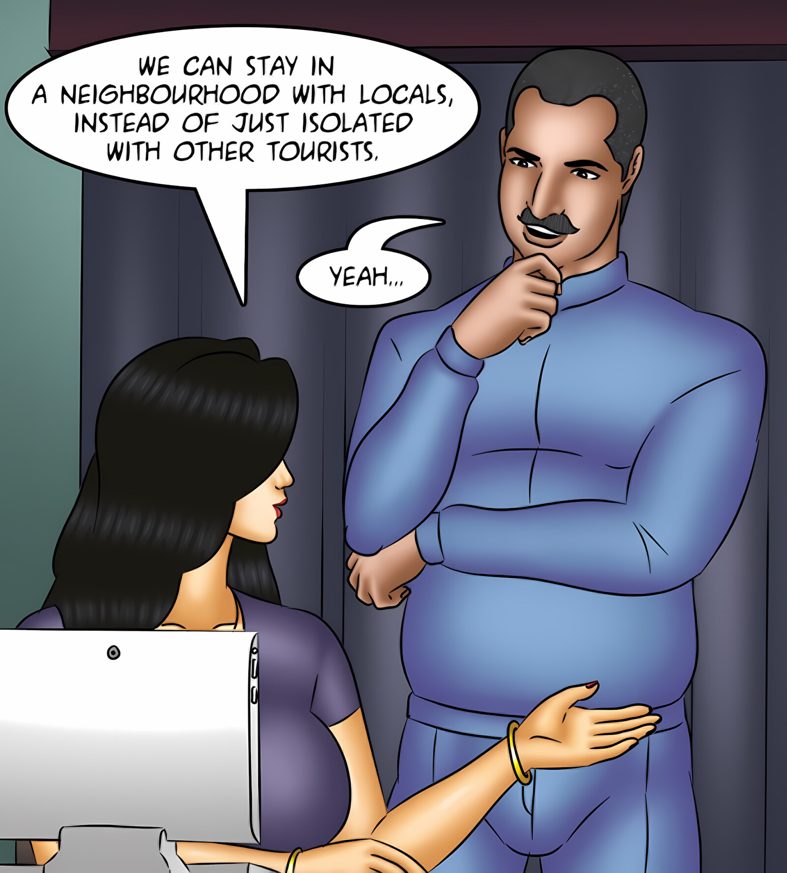 Savita Bhabhi 131-140 [Kirtu], Savita Bhabhi 136 - Choco-Holic, page 8 of 142