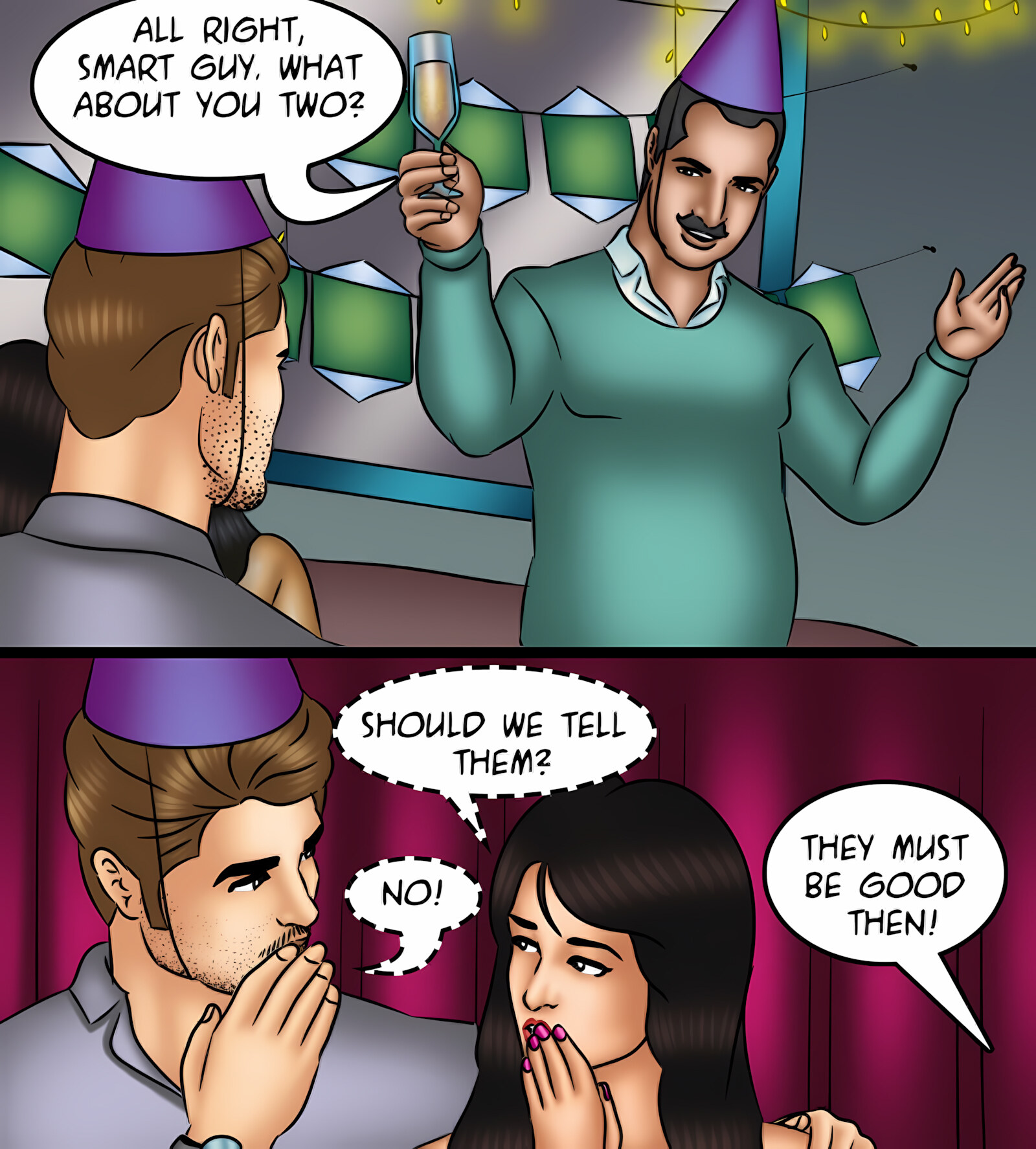 Savita Bhabhi 131-140 [Kirtu], Savita Bhabhi 135 - New Year's Resolution, page 5 of 142
