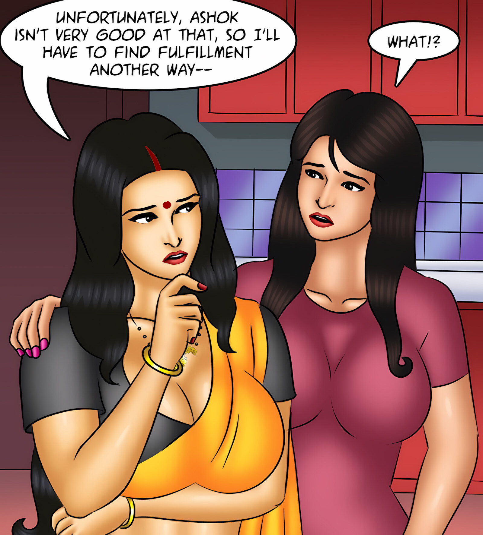 Savita Bhabhi 131-140 [Kirtu], Savita Bhabhi 135 - New Year's Resolution, page 65 of 142