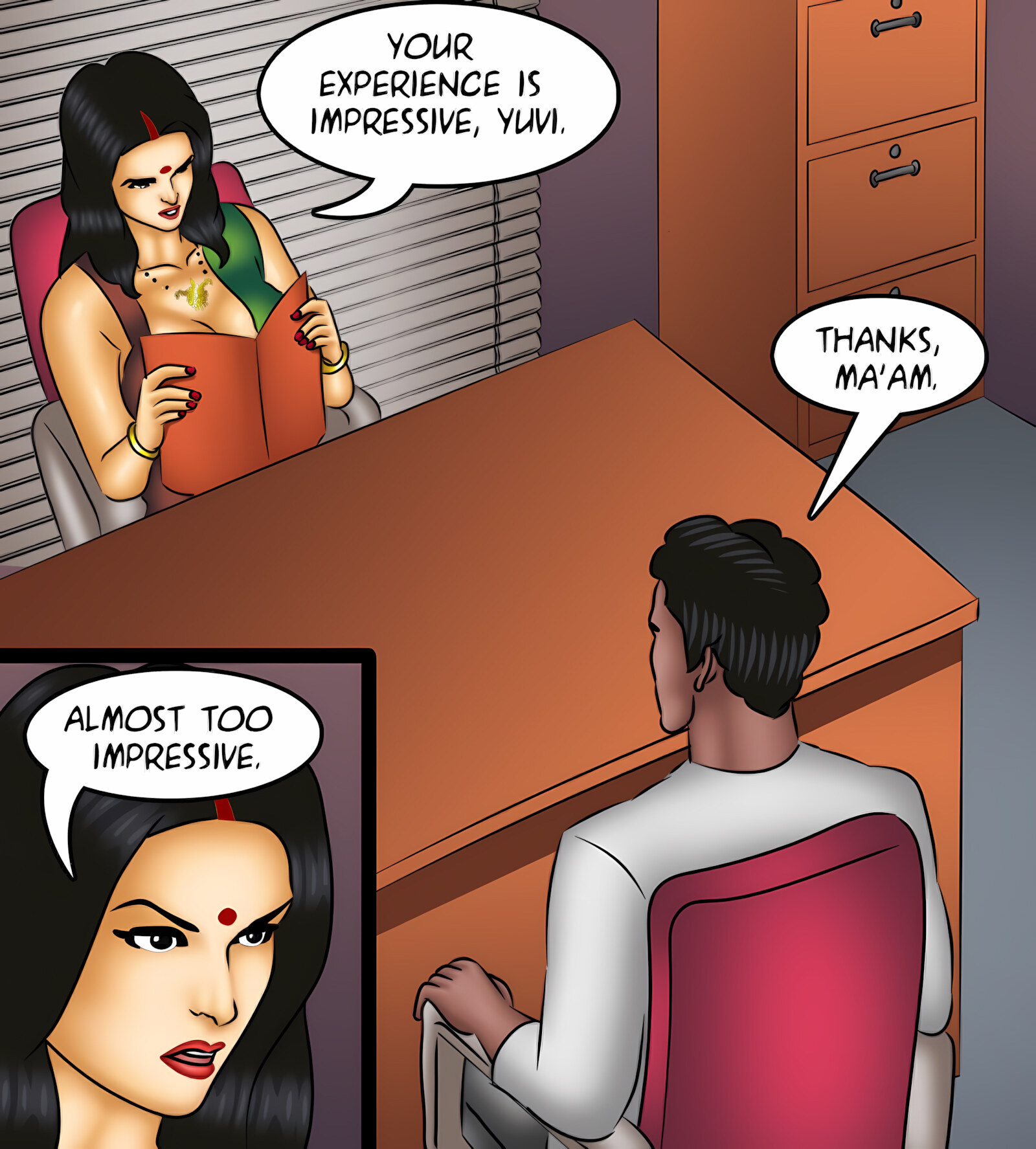Savita Bhabhi 131-140 [Kirtu], Savita Bhabhi 134 - Sexual Misconduct, page 7 of 142