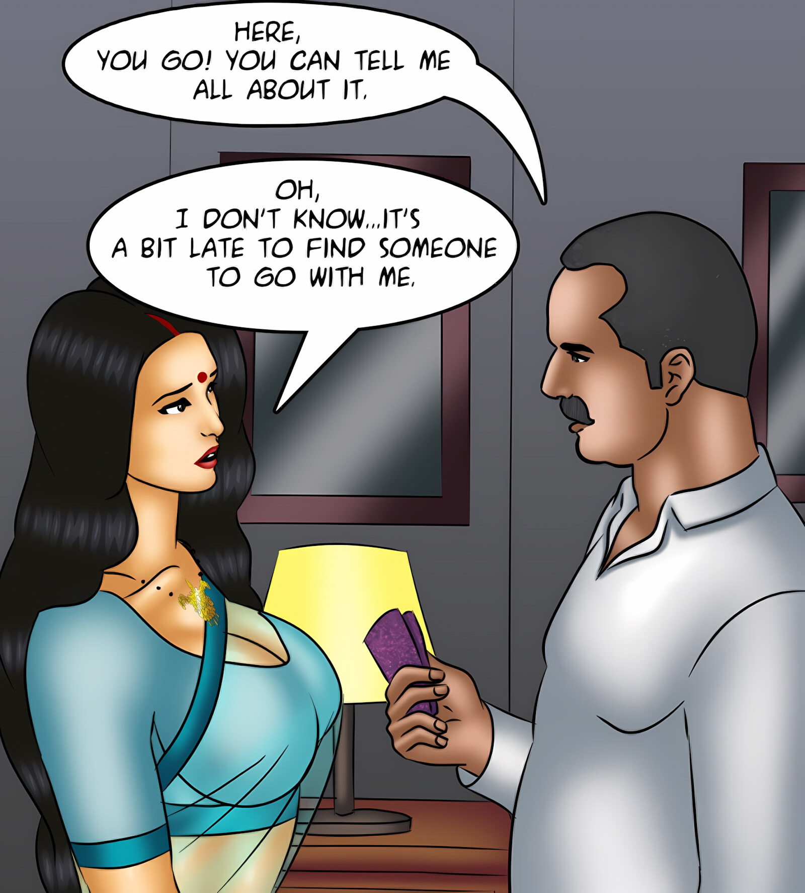 Savita Bhabhi 131-140 [Kirtu], Savita Bhabhi 133 - Comic-Con Quest, page 6 of 142